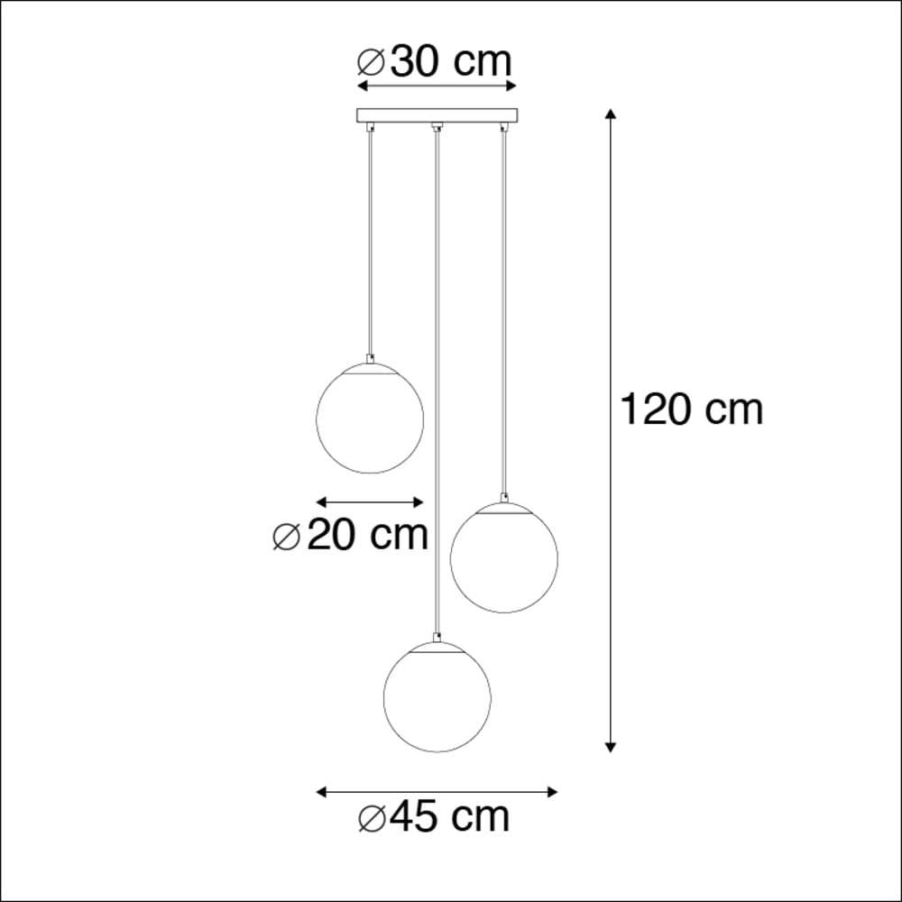 Suspension en verre naturel — vue 4