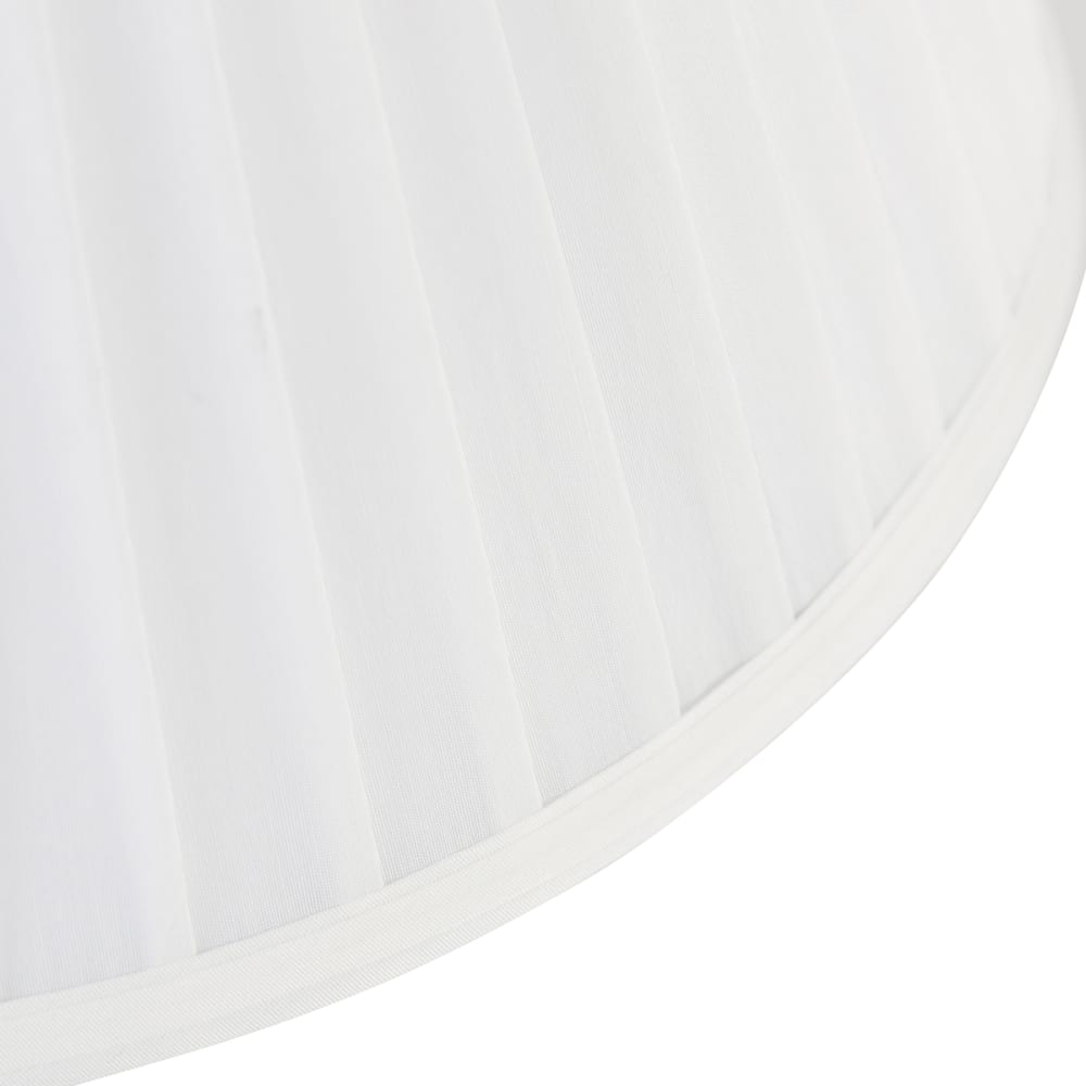 Abat-jour en tissu crème - Maisons du Monde