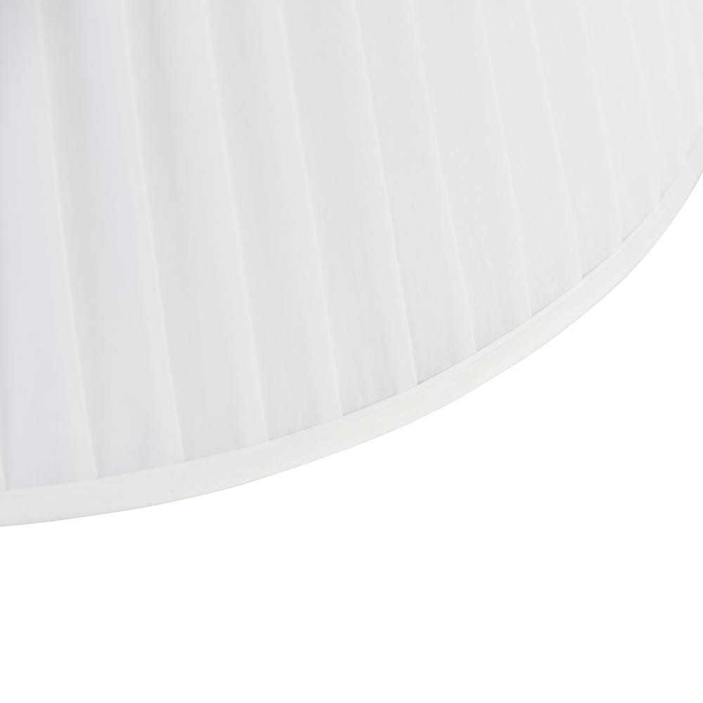 Abat-jour en tissu crème — vue 3