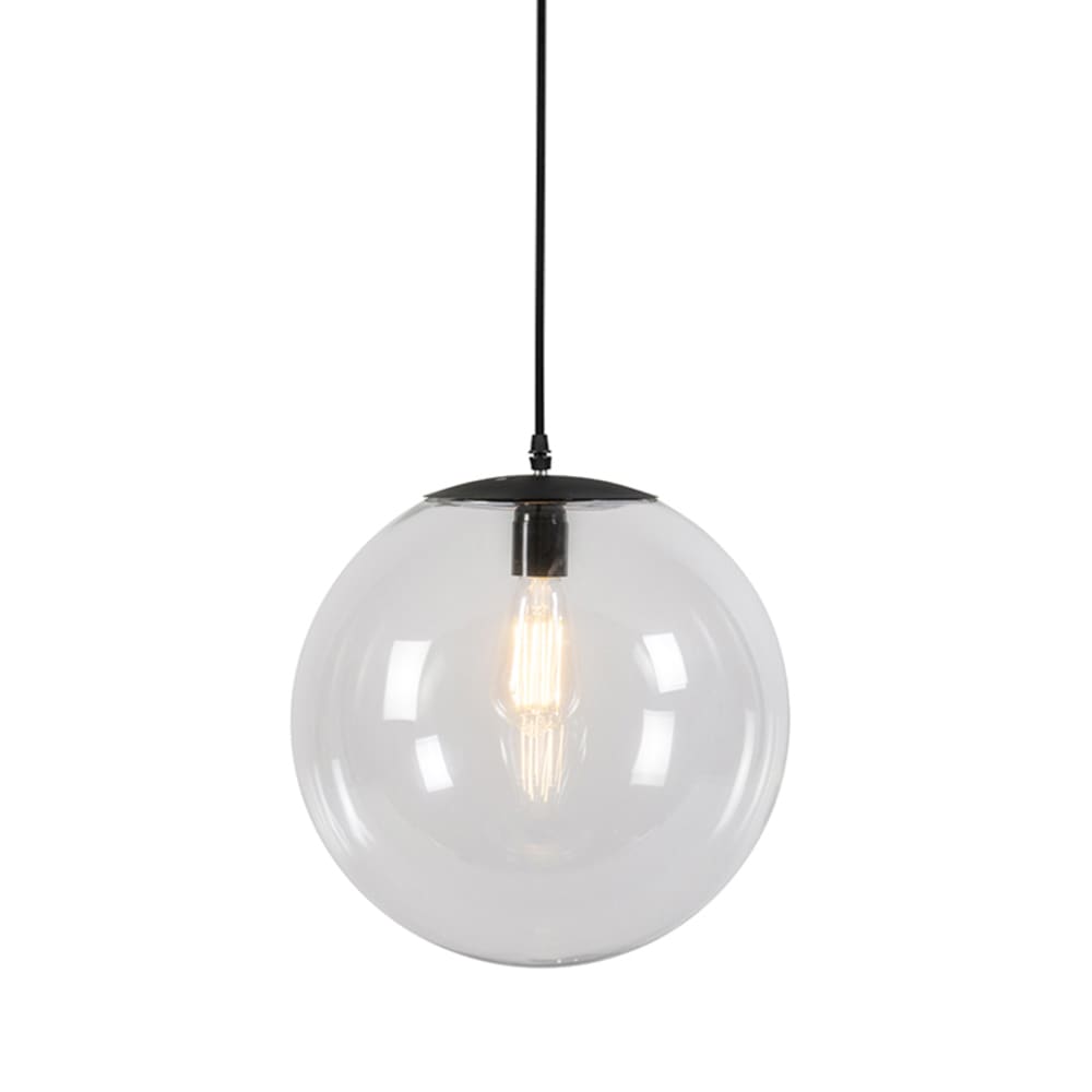 QAZQA Pendelleuchte aus Glas, transparent style modern - Glas