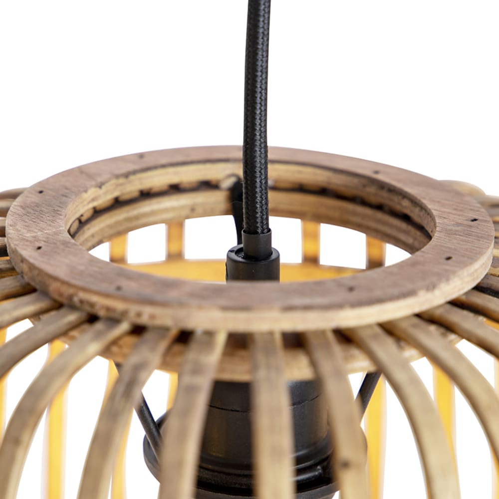 Suspension en rotin beige - Maisons du Monde