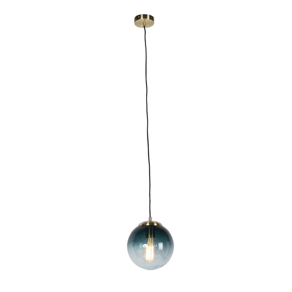 Suspension en verre bleu — vue 3