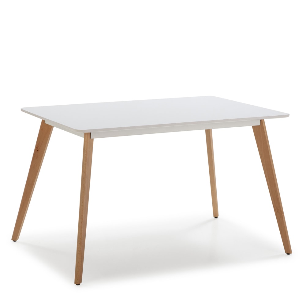 Table à manger blanche,