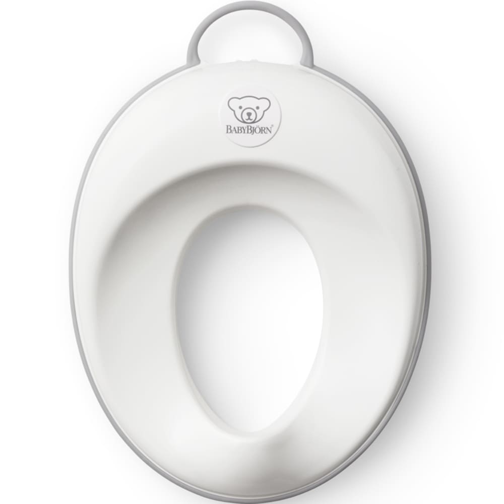 BabyBjörn Réducteur de toilettes Gris et blanc Blanc Pvc - Poly Chlorure De Vinyle - 42x30x10cm