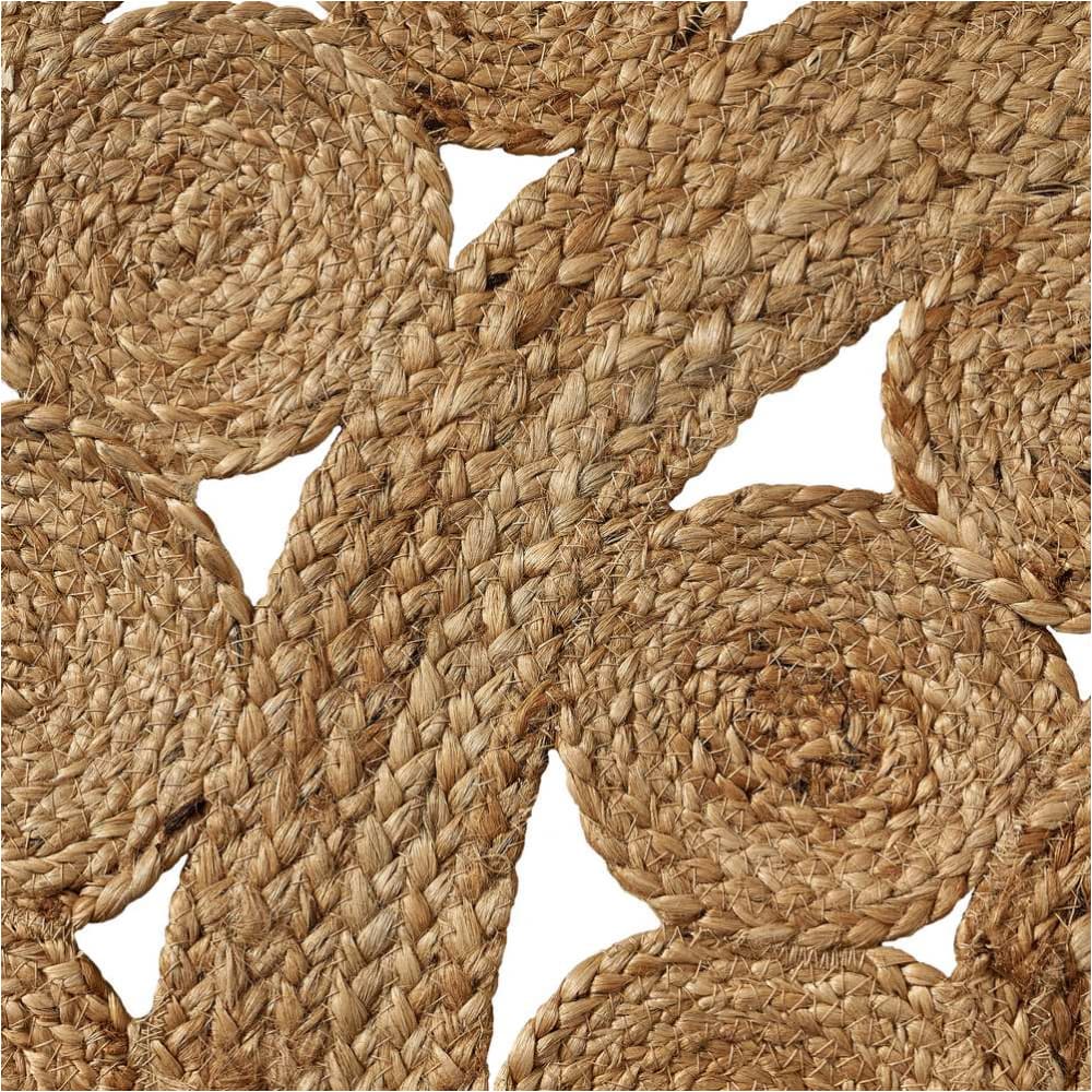 Tapis rond déco jute - diamètre 120cm - Maisons du Monde