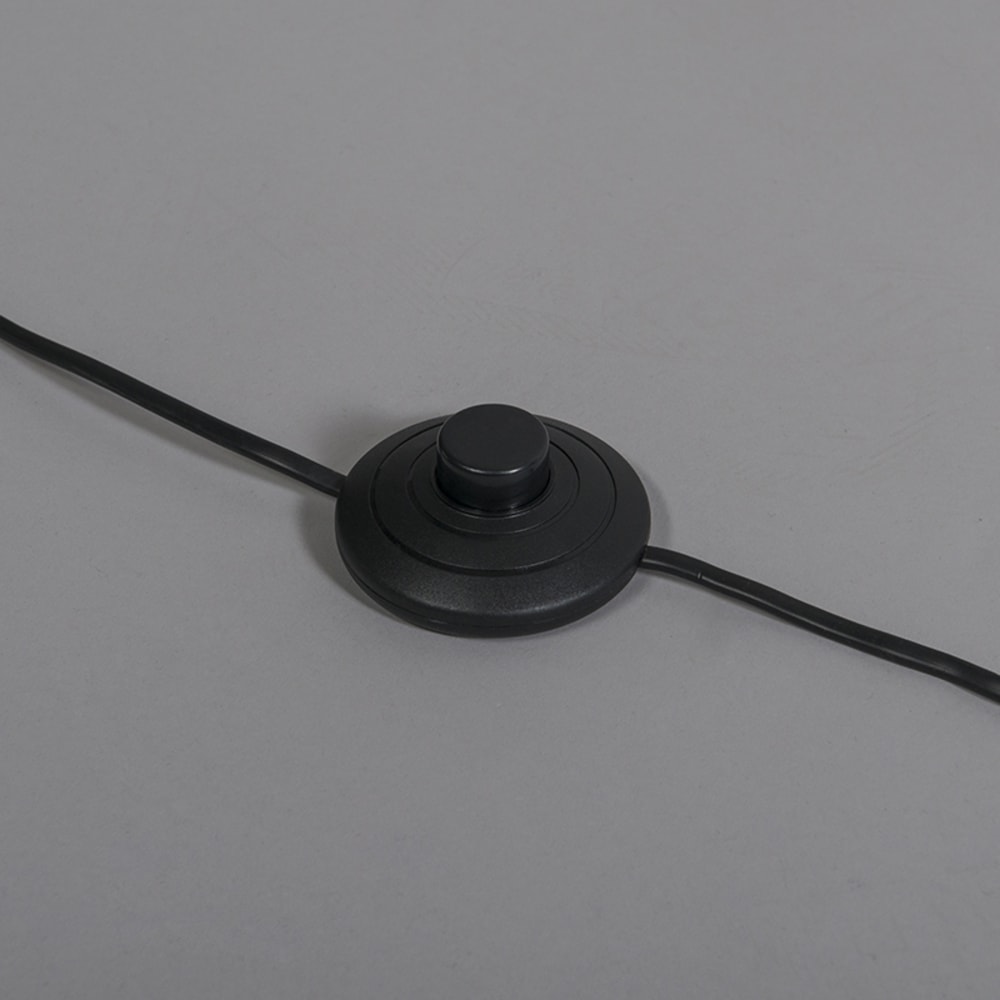 Lampadaire en tissu blanc — vue 3