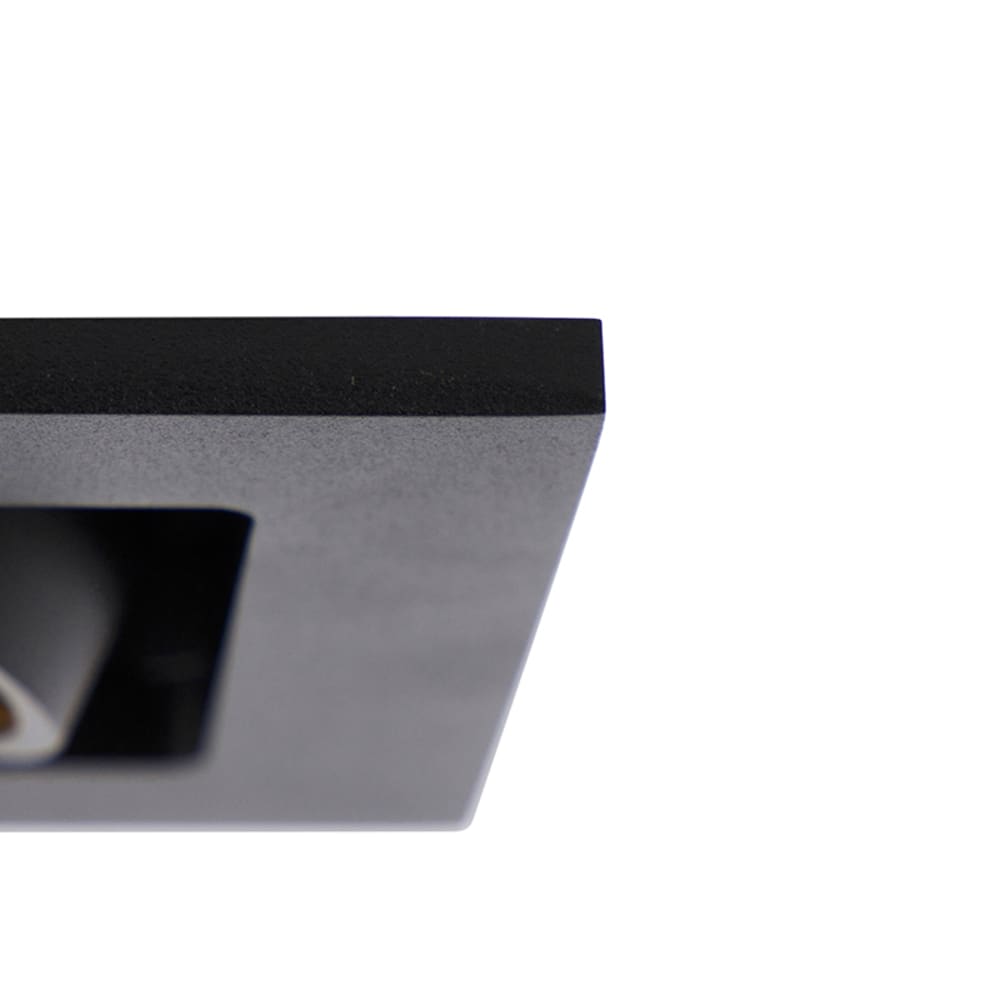 Spot à encastrer en aluminium noir — vue 4