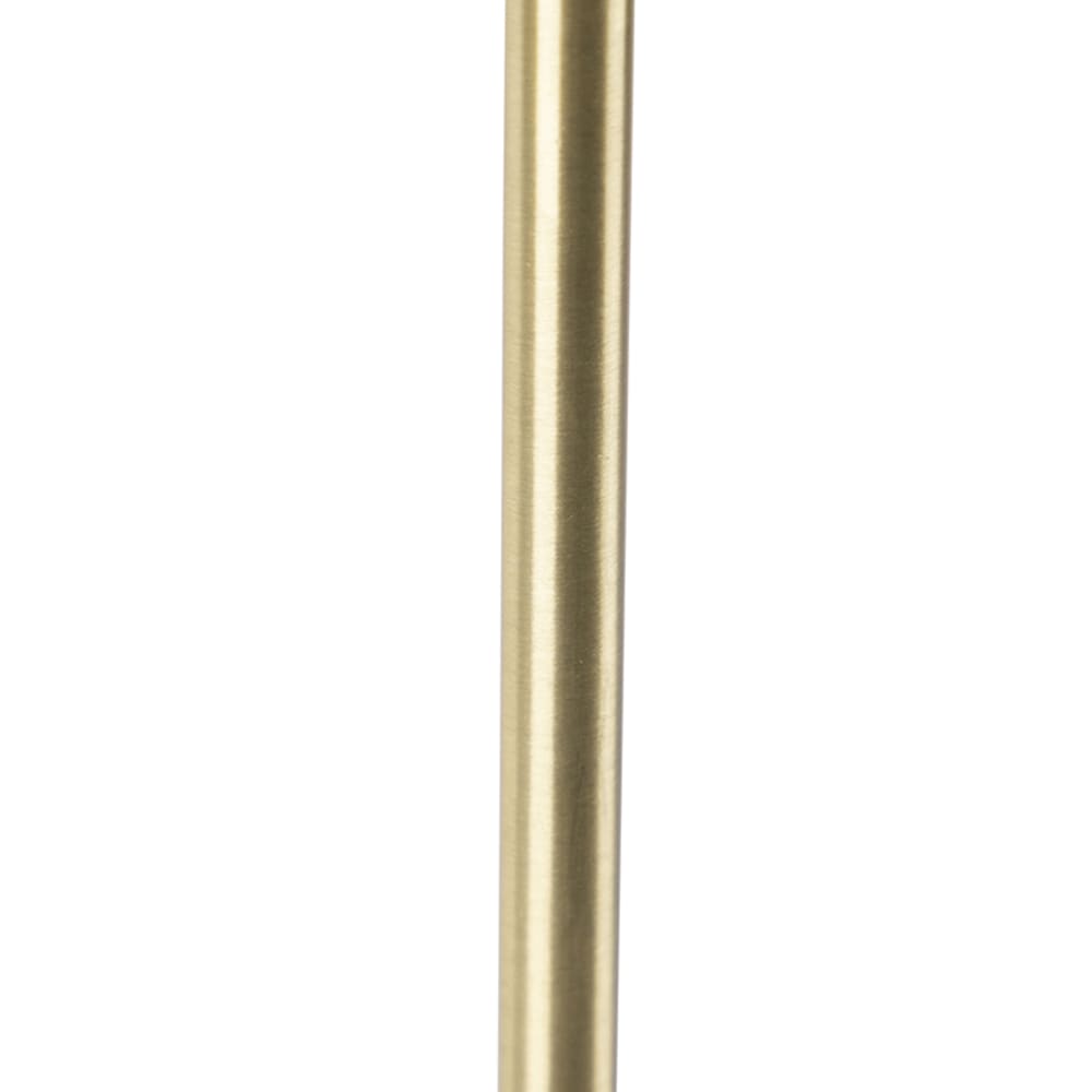 Lampe de table en acier doré/laiton — vue 3