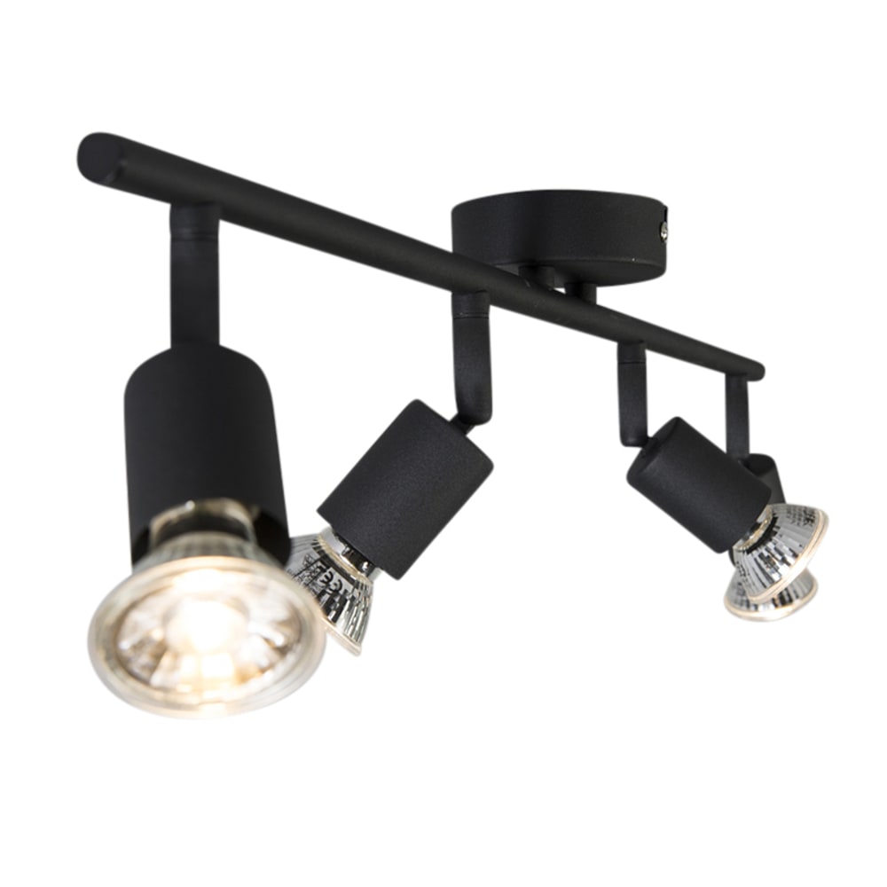 Spot plafond en acier noir — vue 4