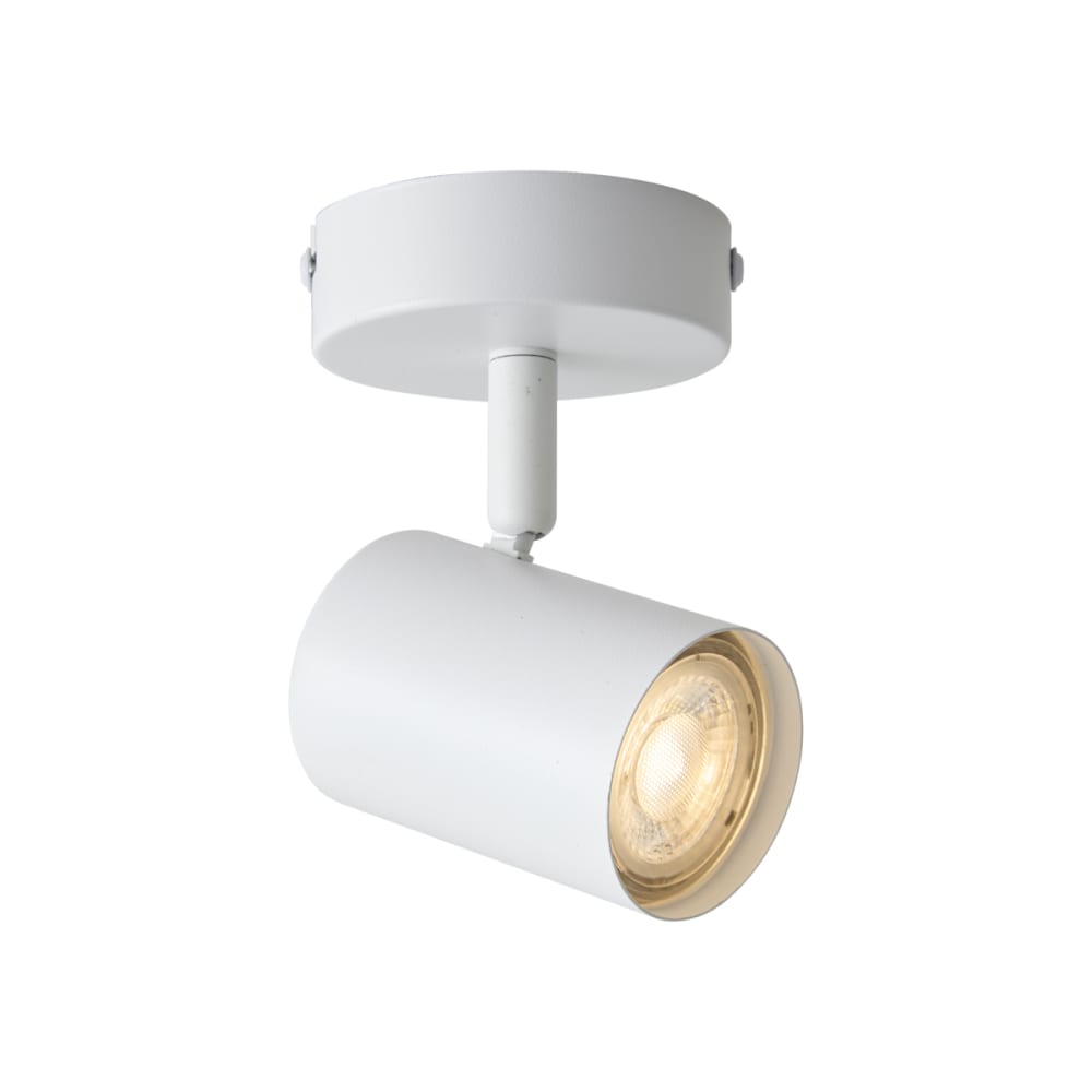 Spot murale en acier blanc — vue 4