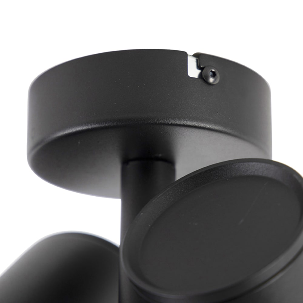 Spot plafond en aluminium noir — vue 4
