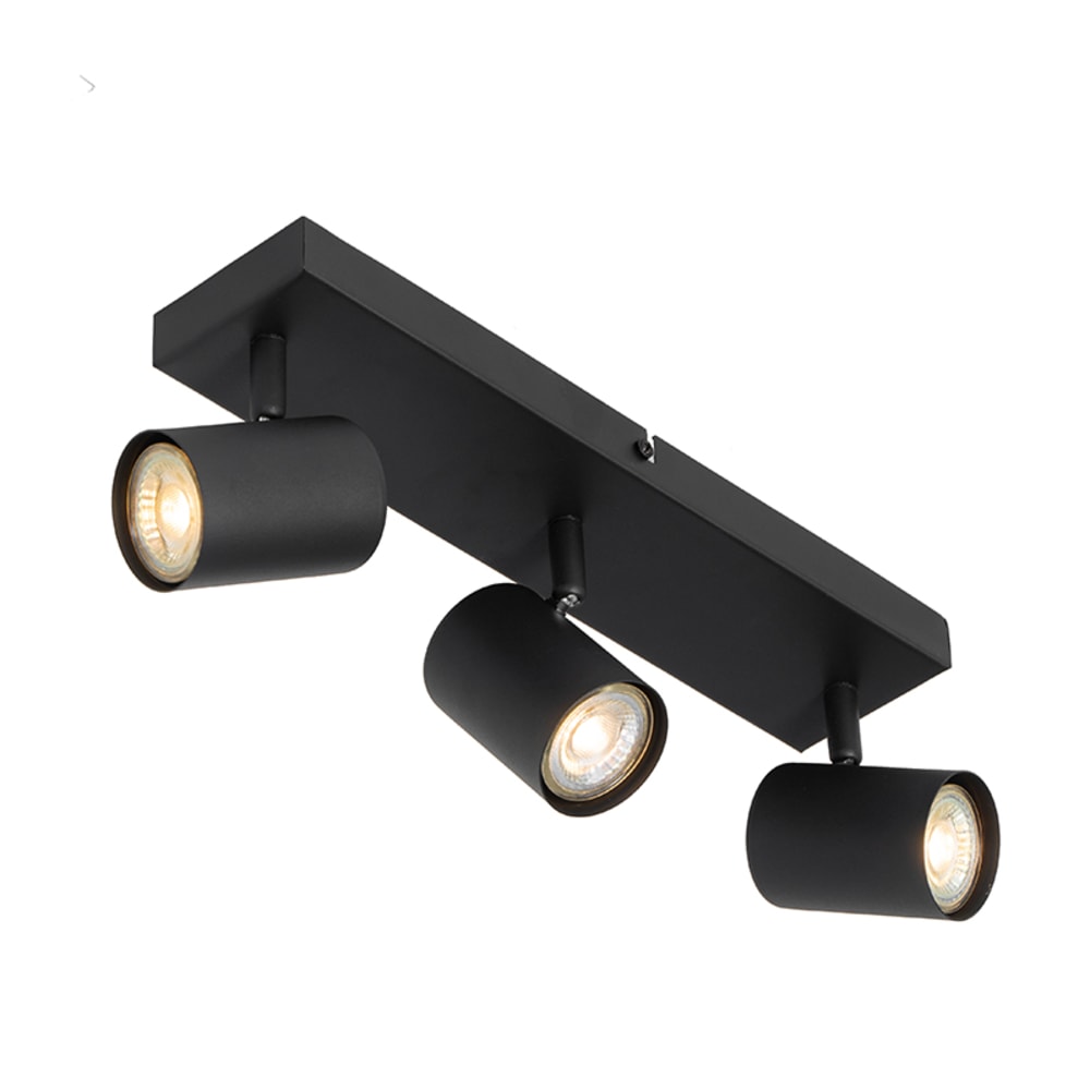 Spot plafond en acier noir — vue 4
