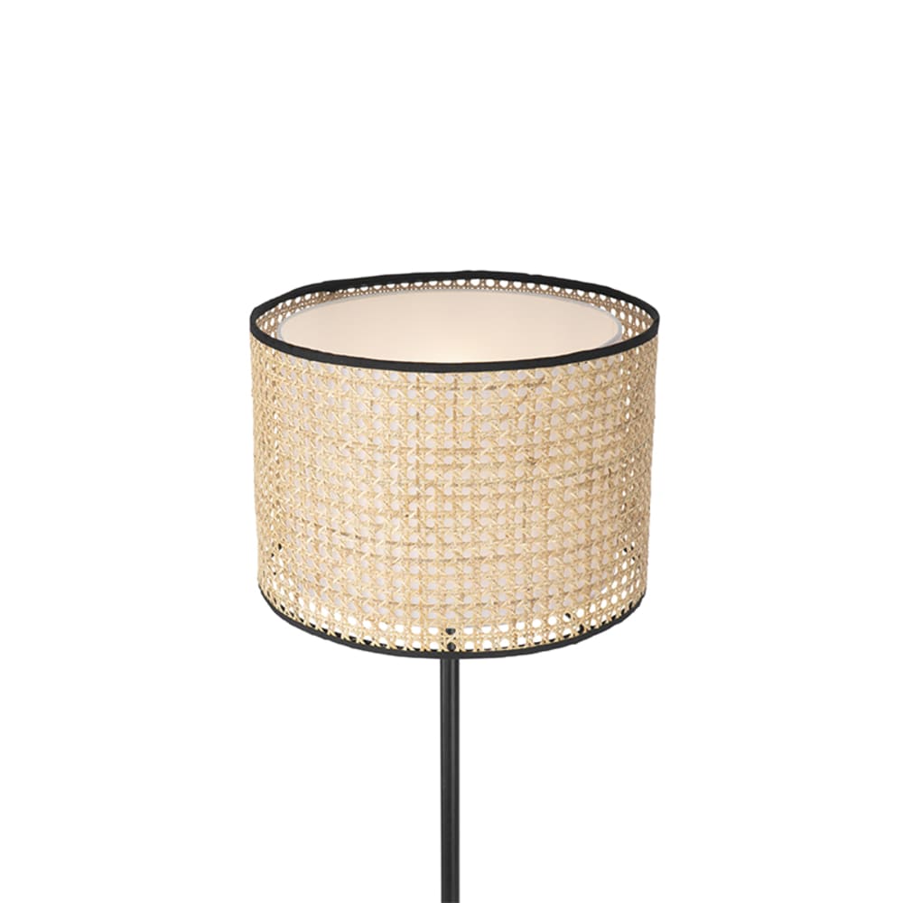 Lampadaire en rotin naturel — vue 4