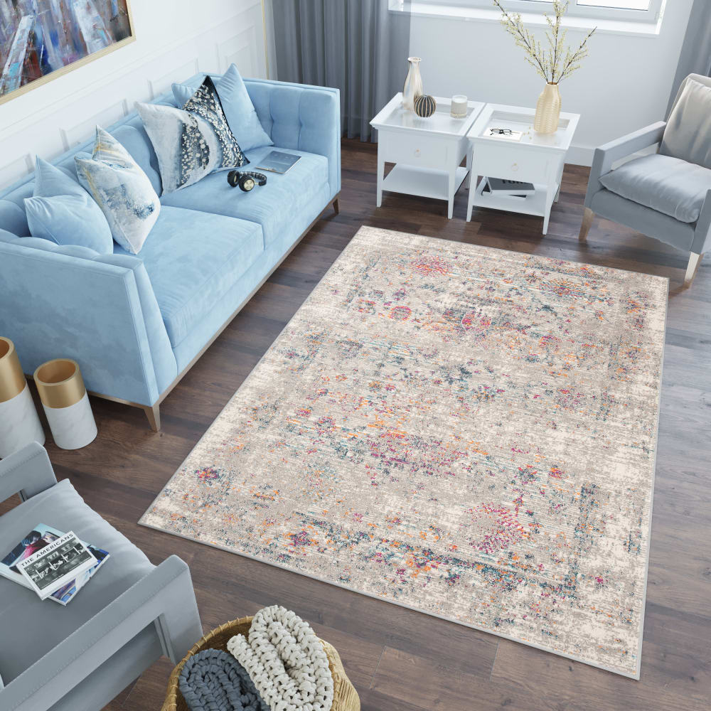 Tapiso lazur alfombra multicolor 80 x 150 cm