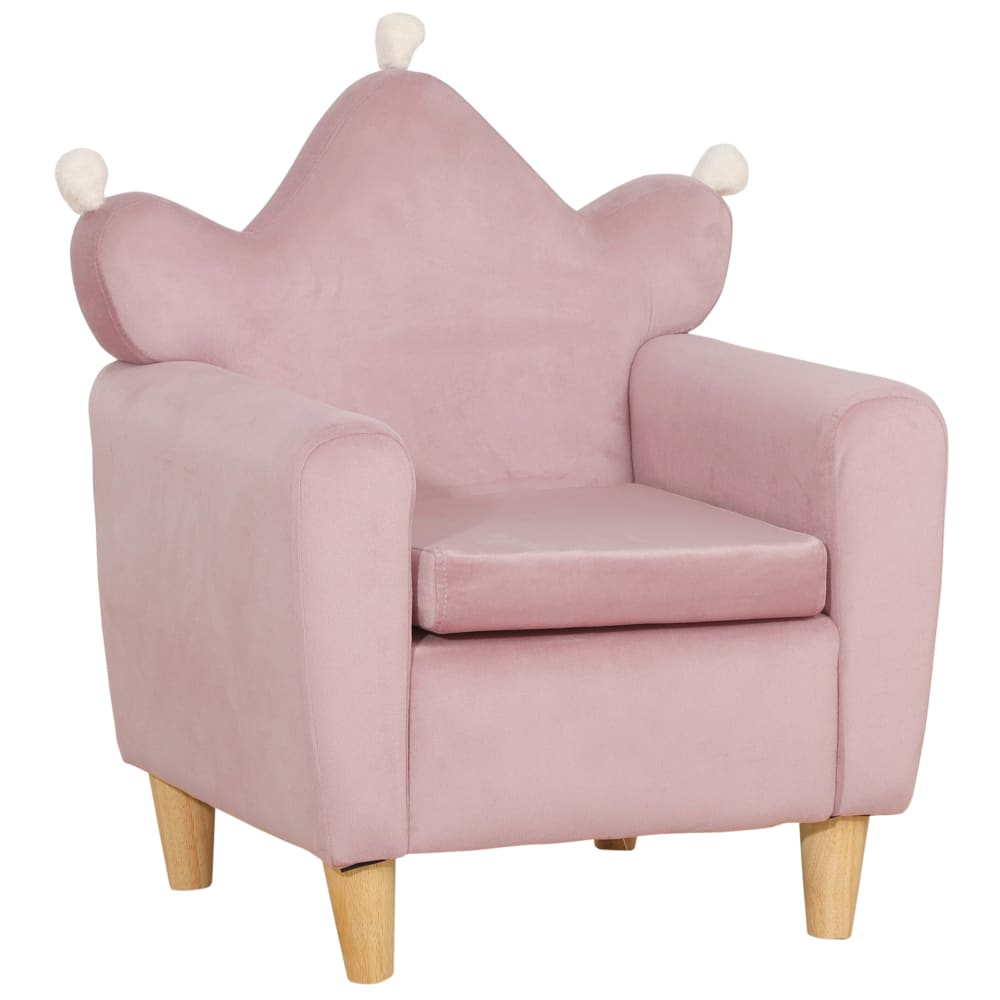 Sillón infantil 50x42x58 cm rosa