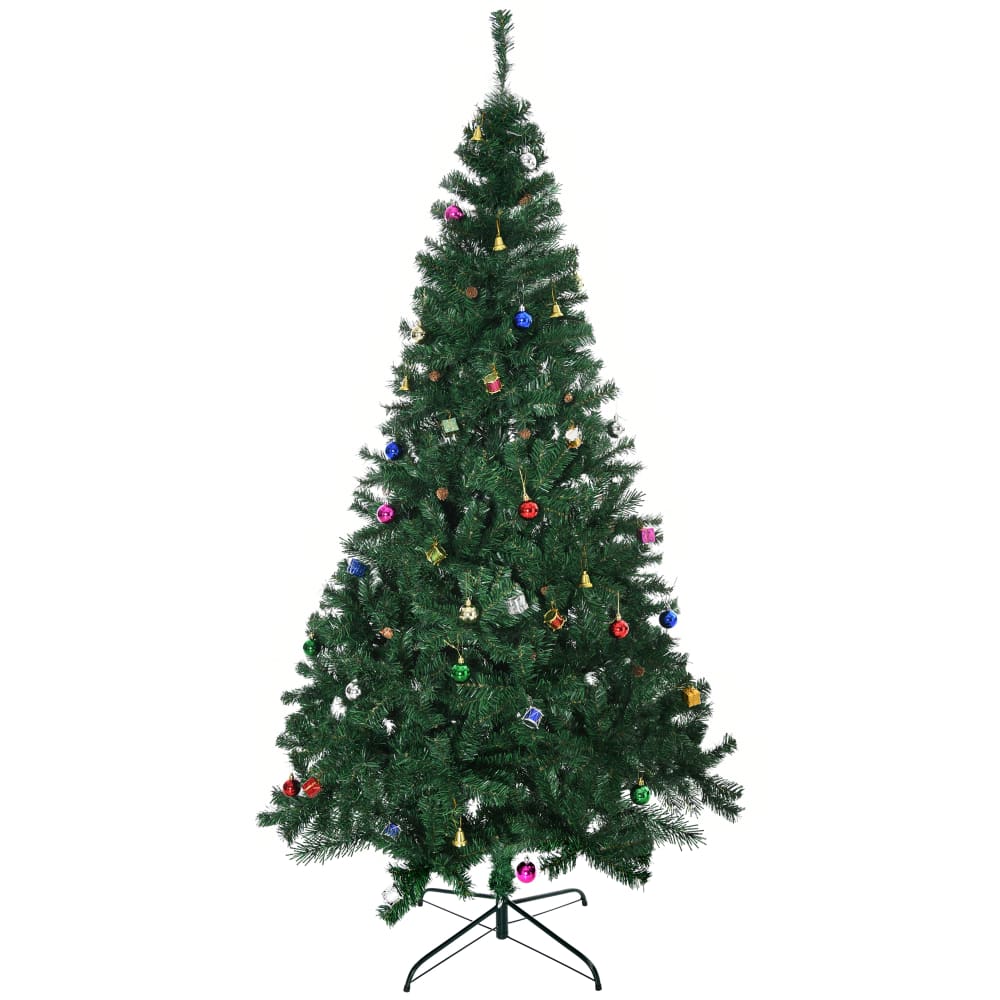 Árbol de navidad 93x93x210 cm verde