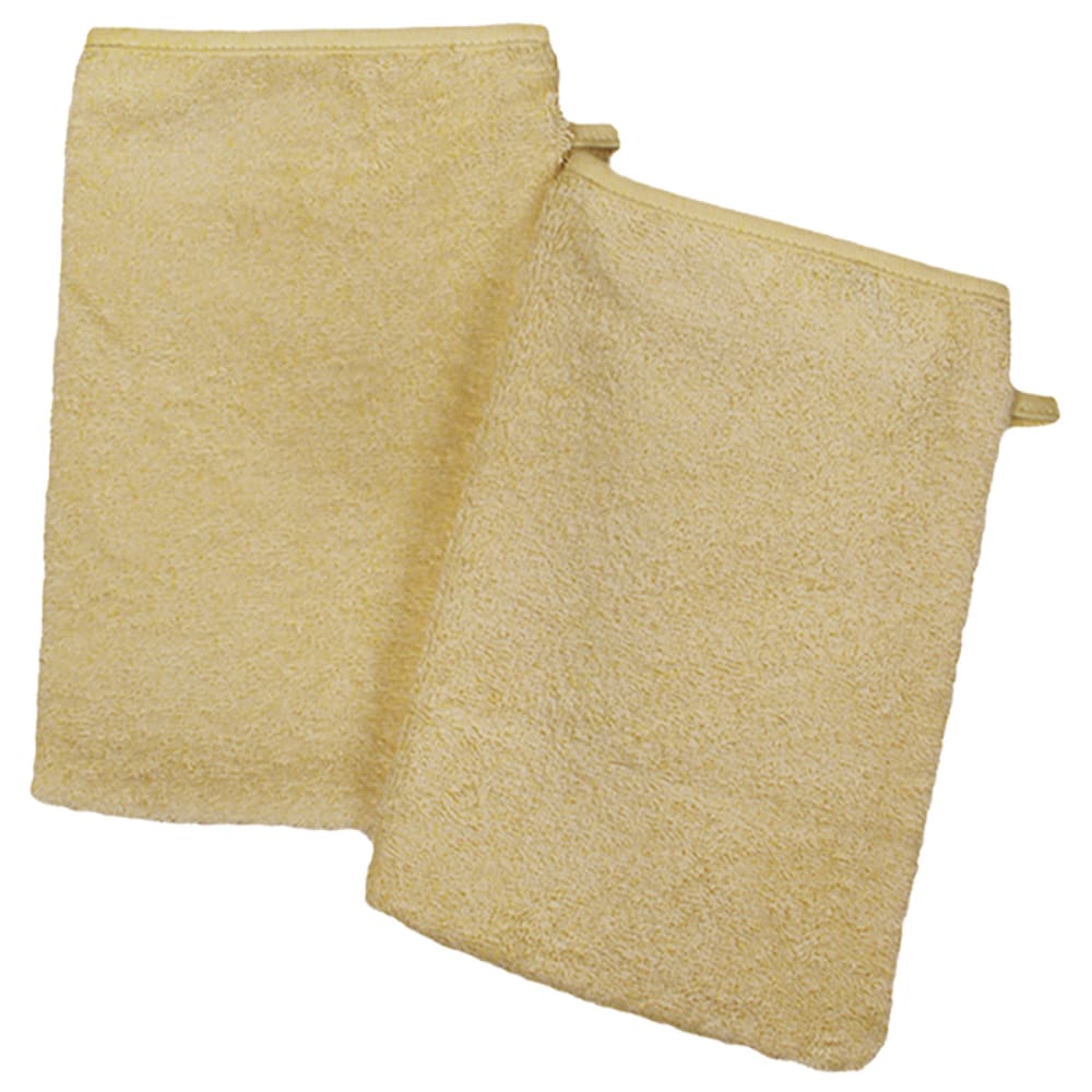 Set di 2 guanti da bagno cotone bio - Cotone