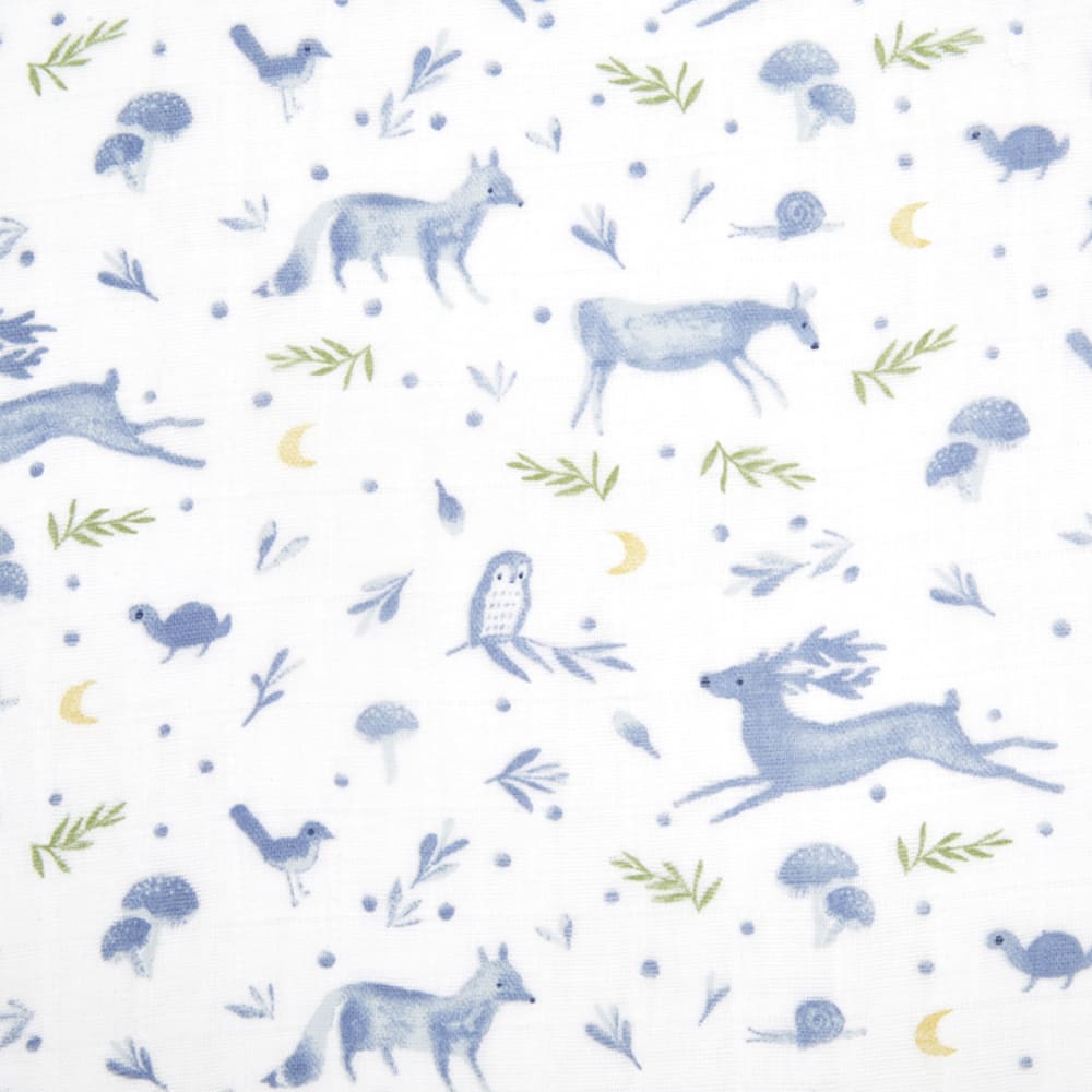 Lot de 4 maxi langes en coton bio Outdoors (120 x 120 cm) - Maisons du Monde