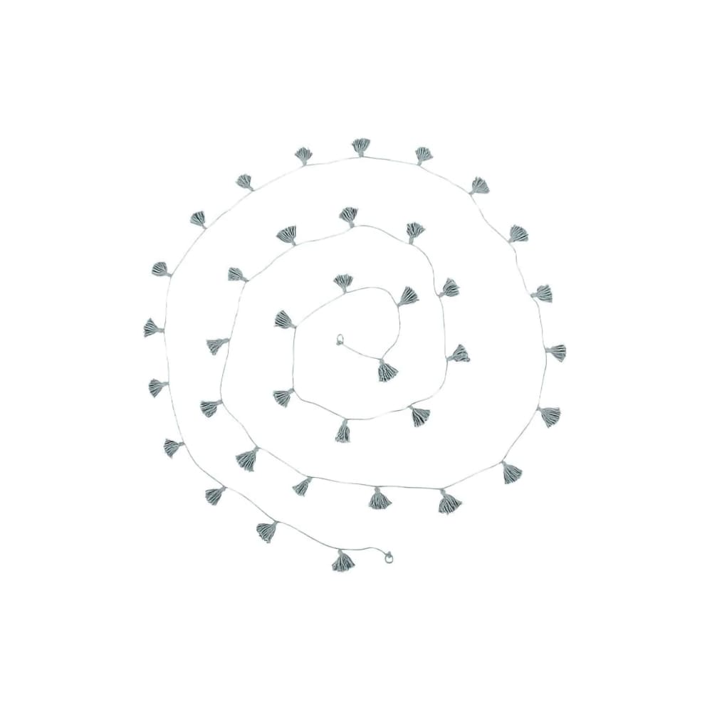 Guirlande coton 500 bleu