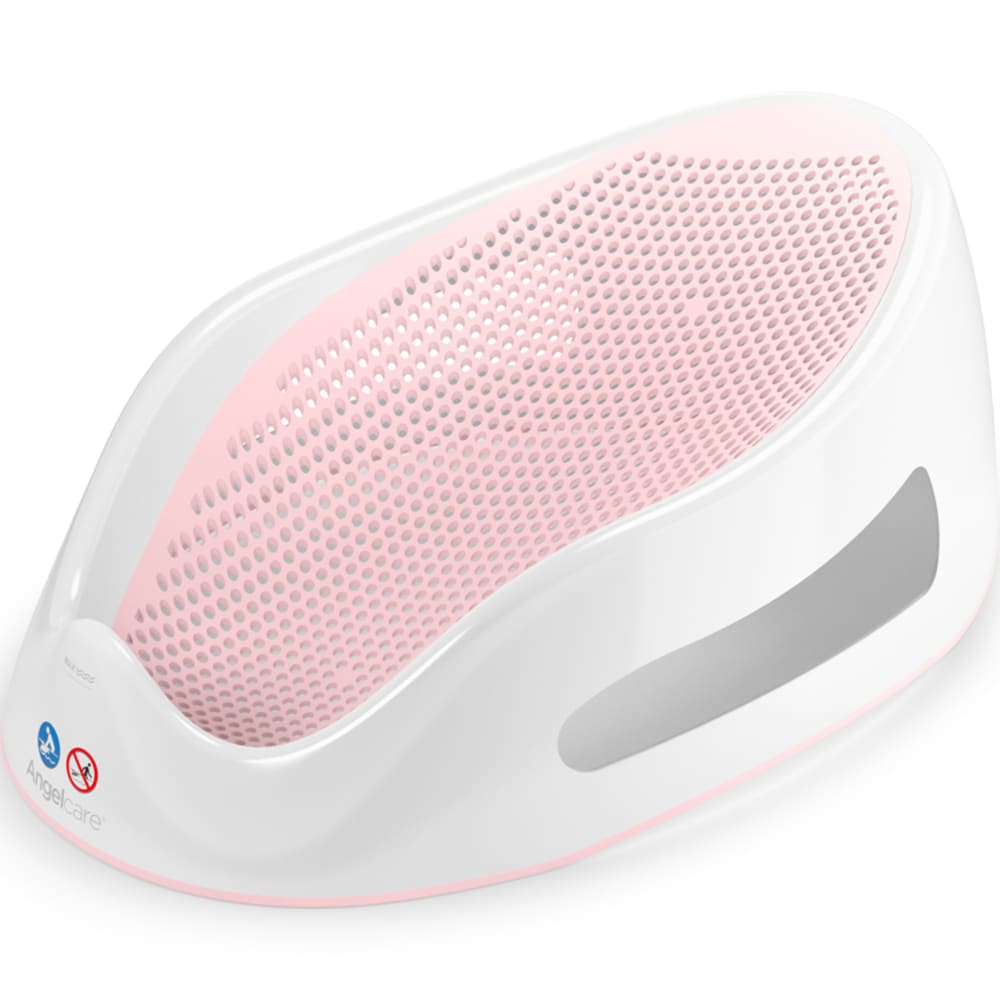 Transat de bain rose clair