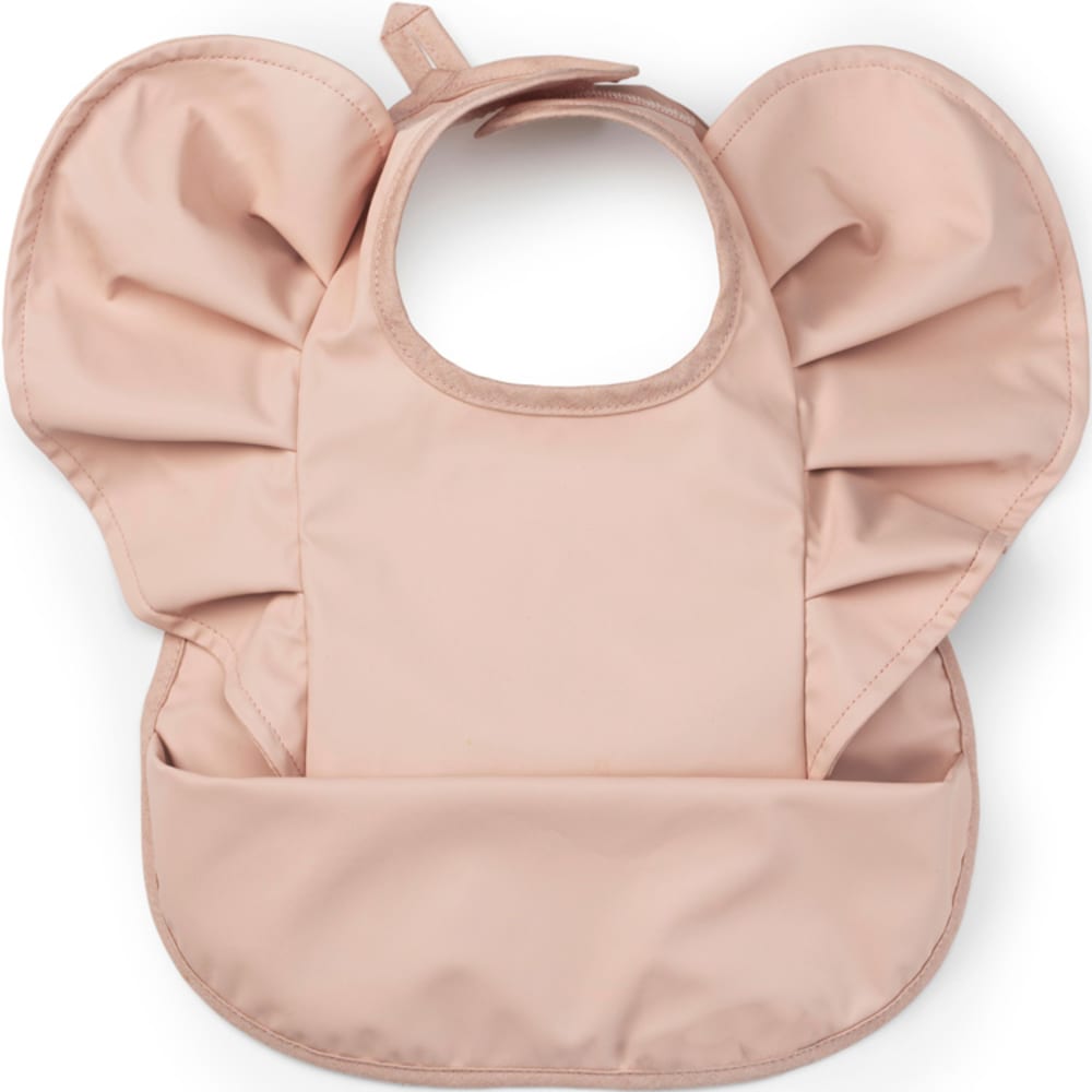 Elodie Details Bavoir plastifié Rose Certifié Oeko-Tex Pvc - Poly Chlorure De Vinyle - 29x30x0cm