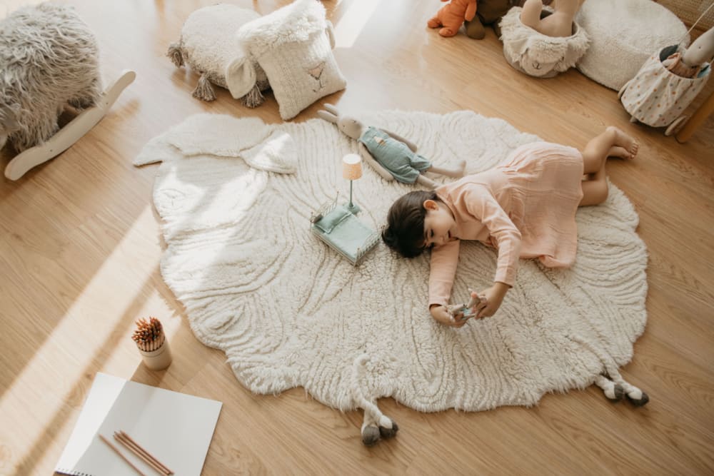 Tapis lavable 120x170 blanc - Maisons du Monde