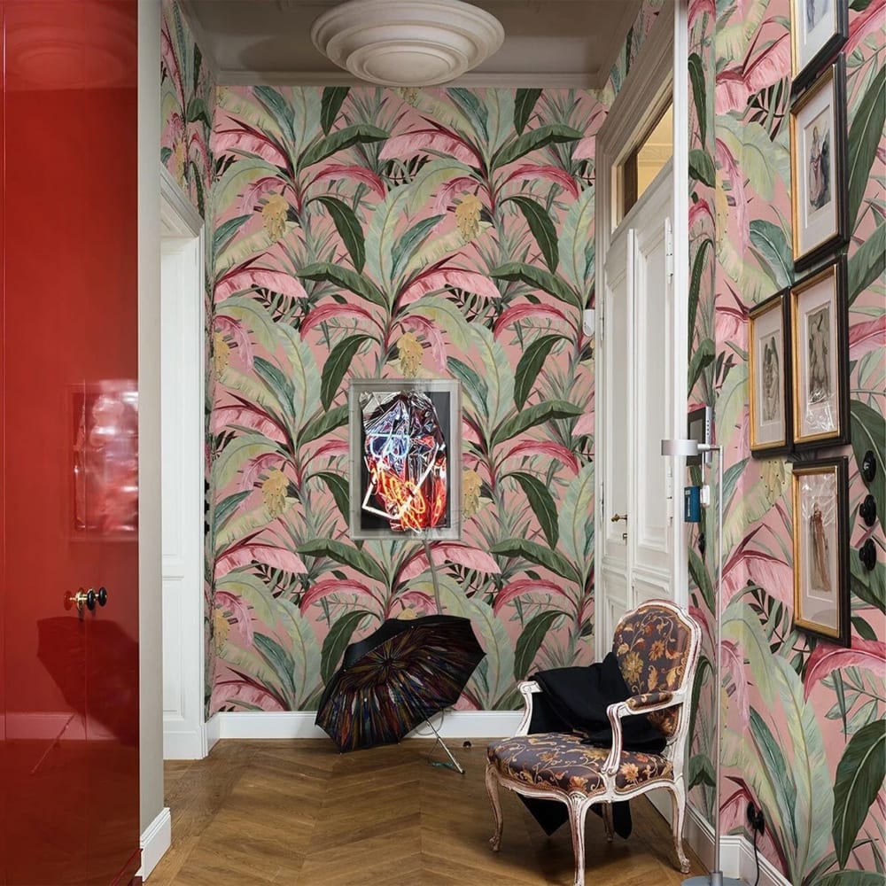 Papier Peint Forêt, papier véritable, 200x280cm, 8 feuilles — vue 3