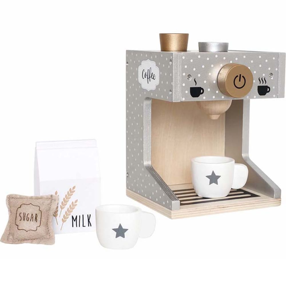 JaBaDaBaDo Kaffeemaschine Silber style modern GRAU HOLZ Kinder