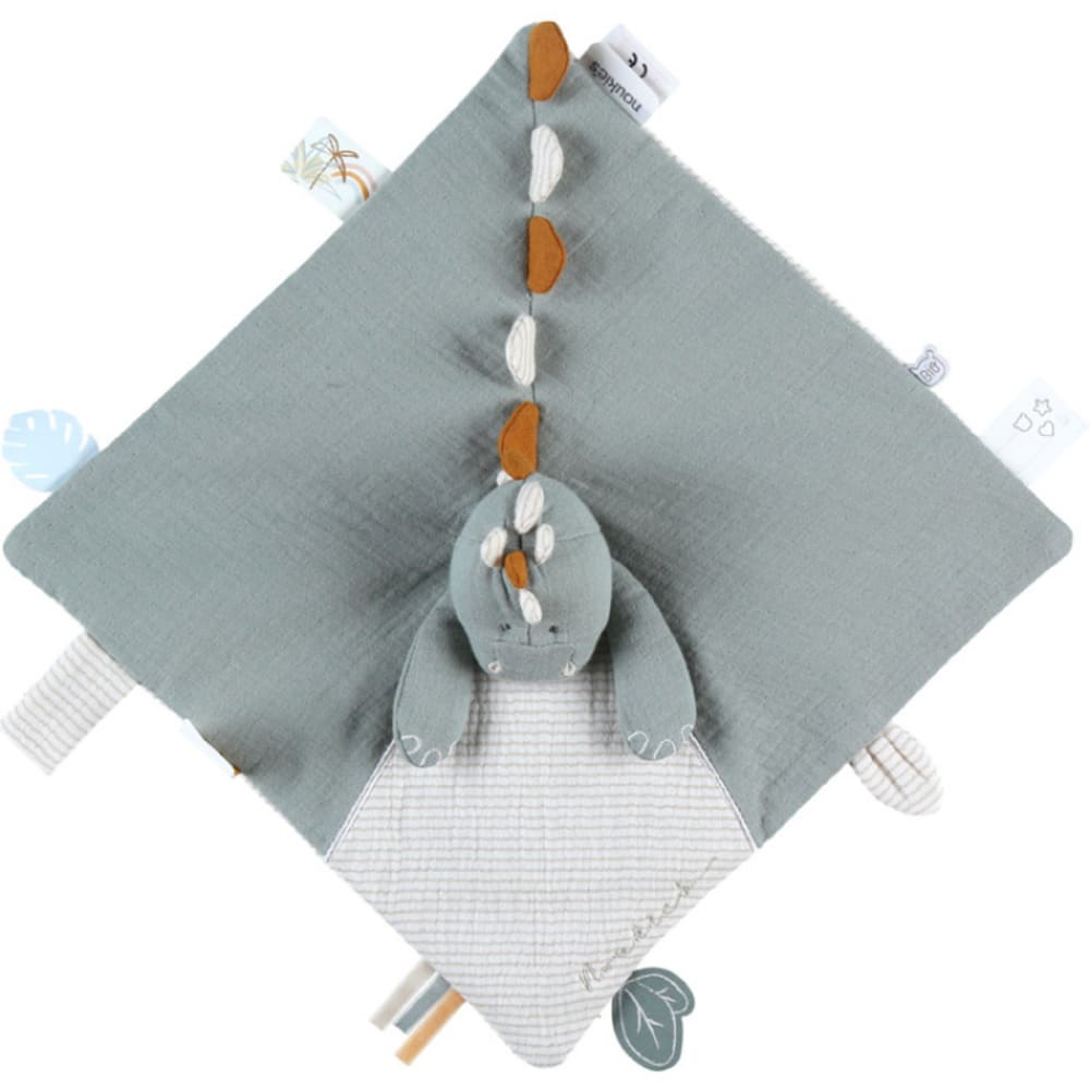 Doudou attache sucette Stégi le stégosaure (Noukie's) - Couverture