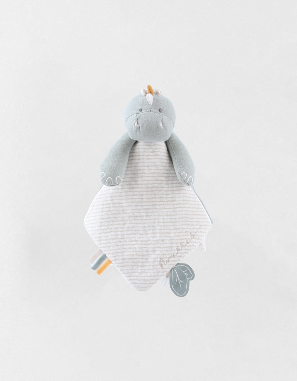 Doudou attache sucette Stégi le stégosaure (Noukie's) - Image 1