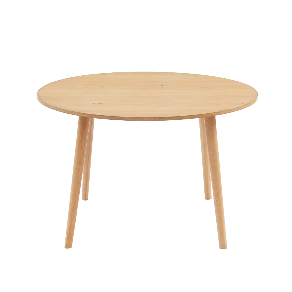 Table à manger placage chêne 120cm Table à manger placage chêne 120cm