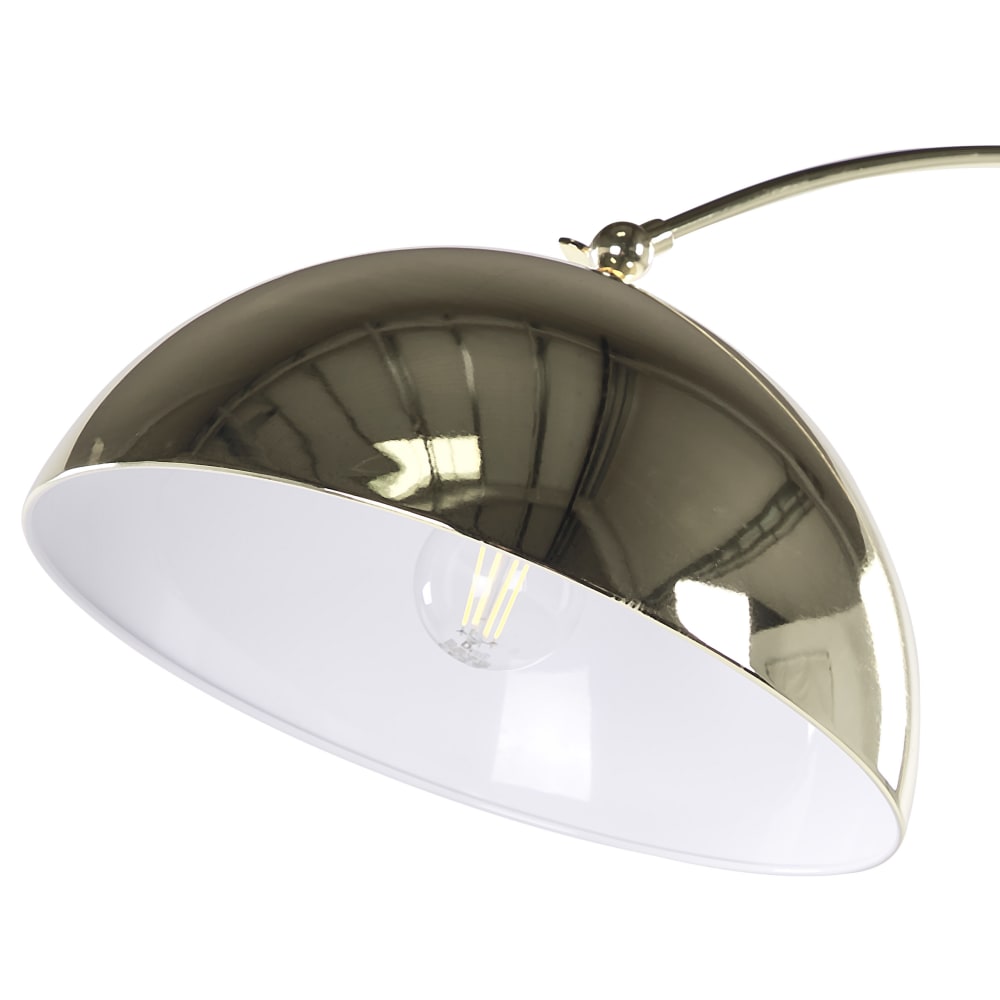 Lampadaire métal doré — vue 4