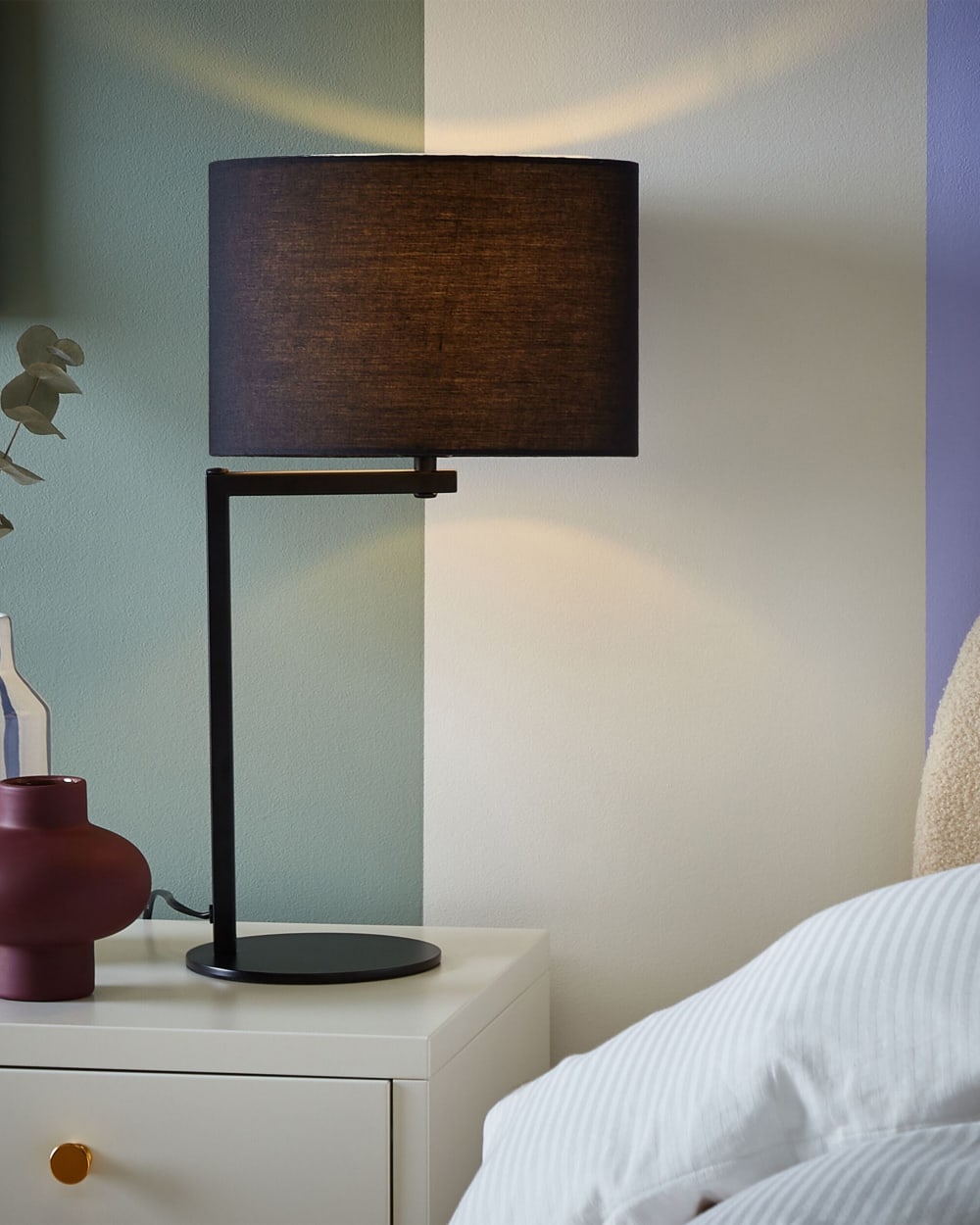 Lampe à poser métal noir — vue 3