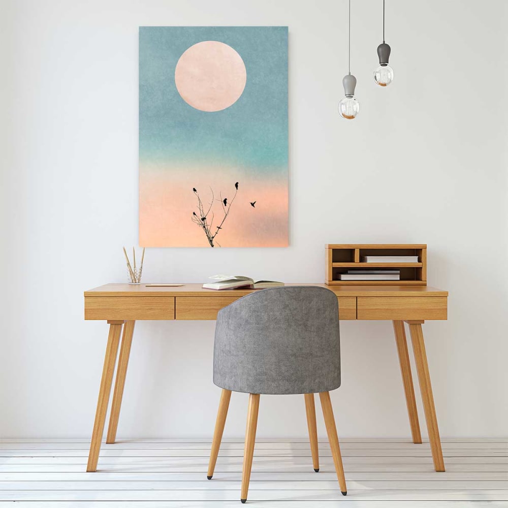 Quadro dolcezza della vita stampa su tela 40x60cm - Hexoa