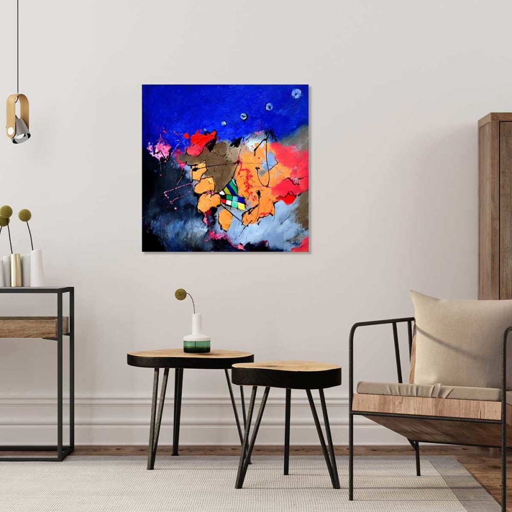 Quadro astratto gioco di colori cm - Hexoa