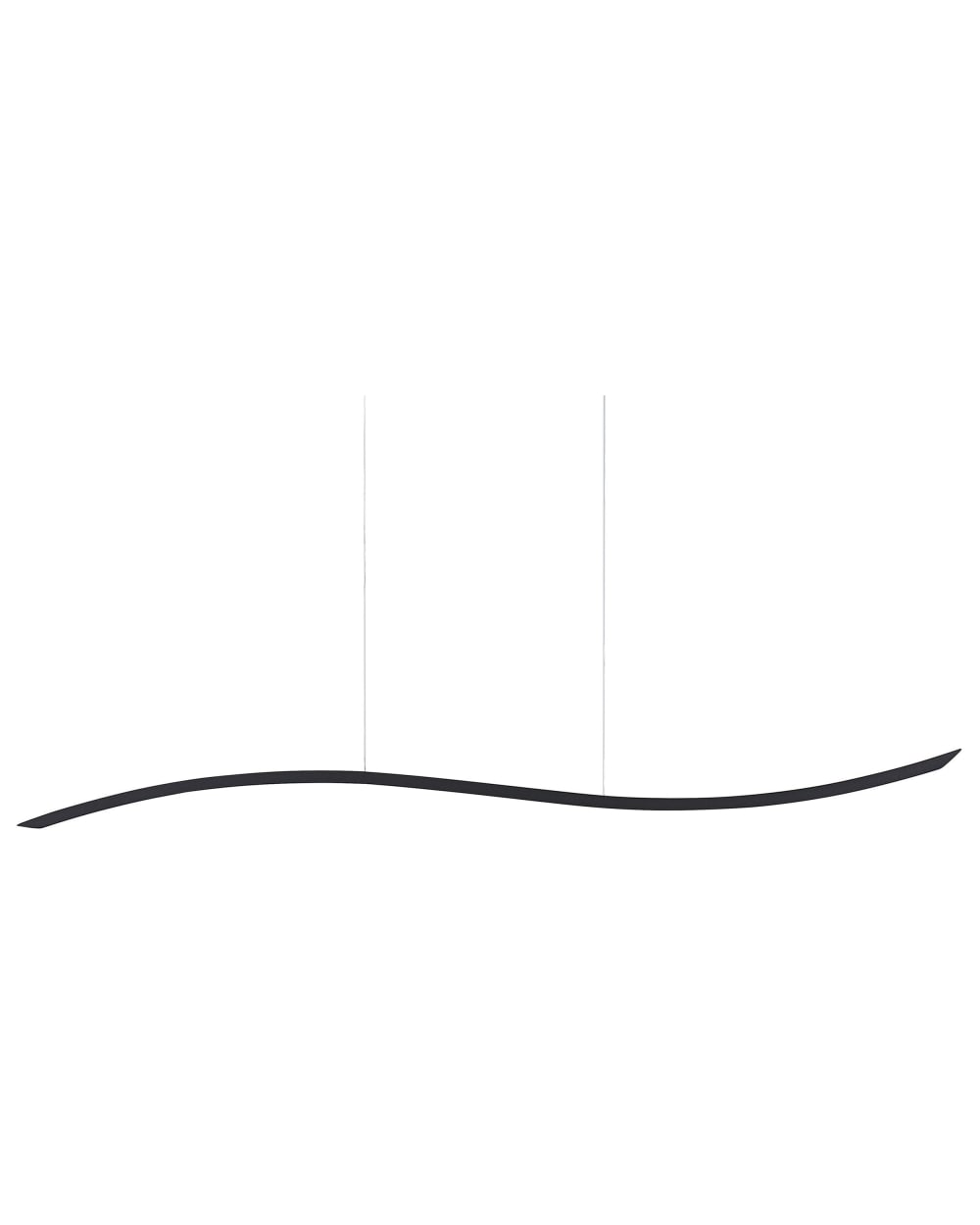 Lampe led suspendue métal noir