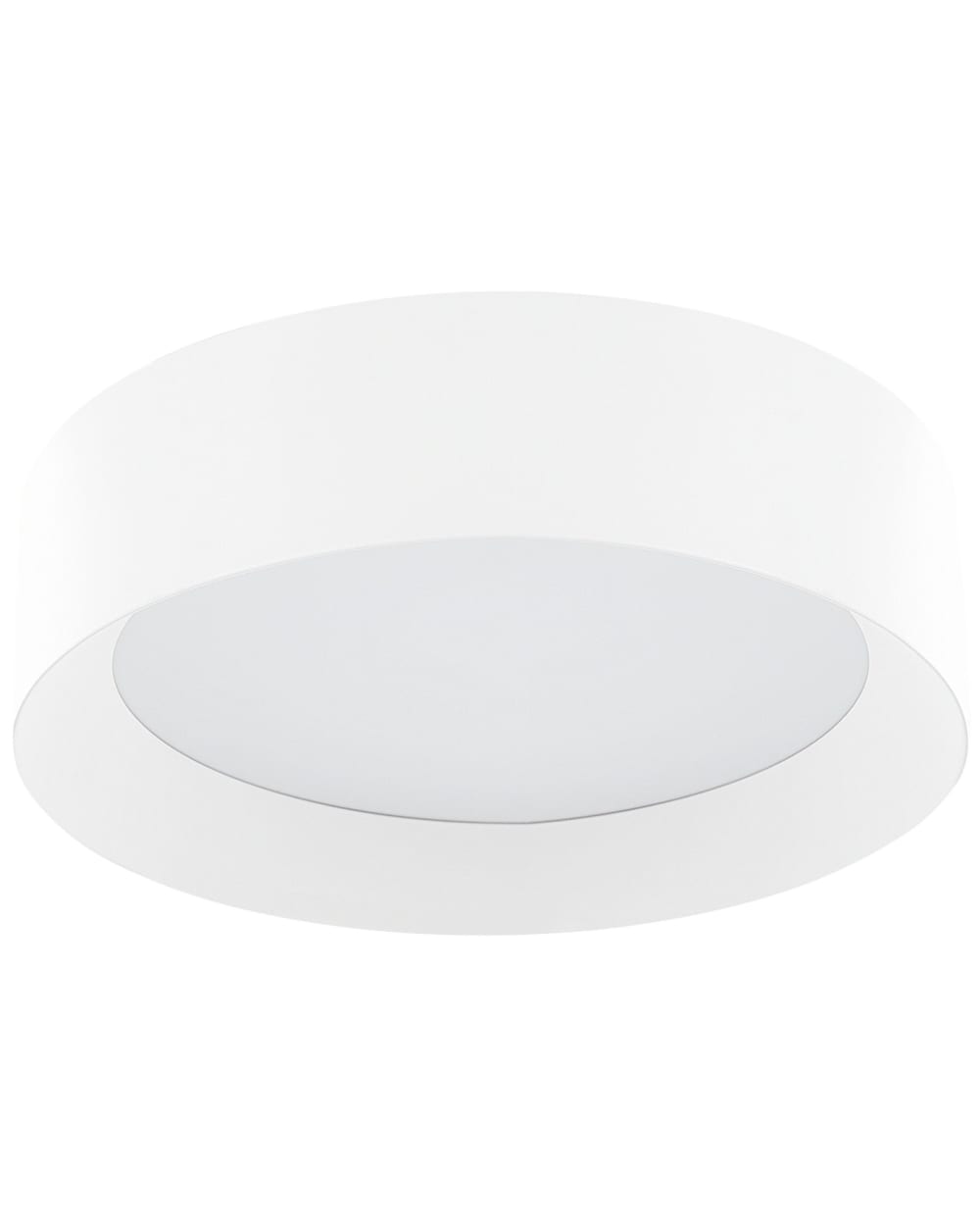 Plafonnier à led métal blanc