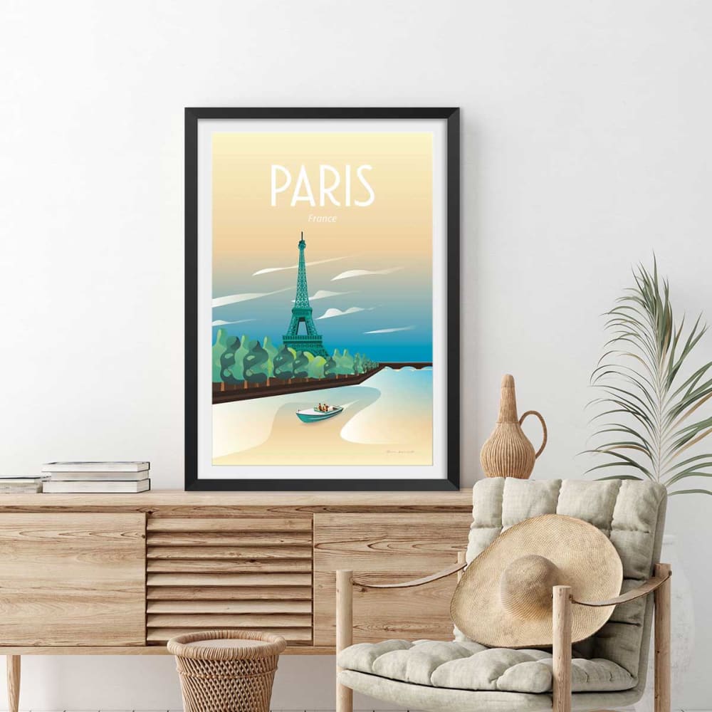 Poster della città di viaggio di paris sin marco 60x90cm - Hexoa