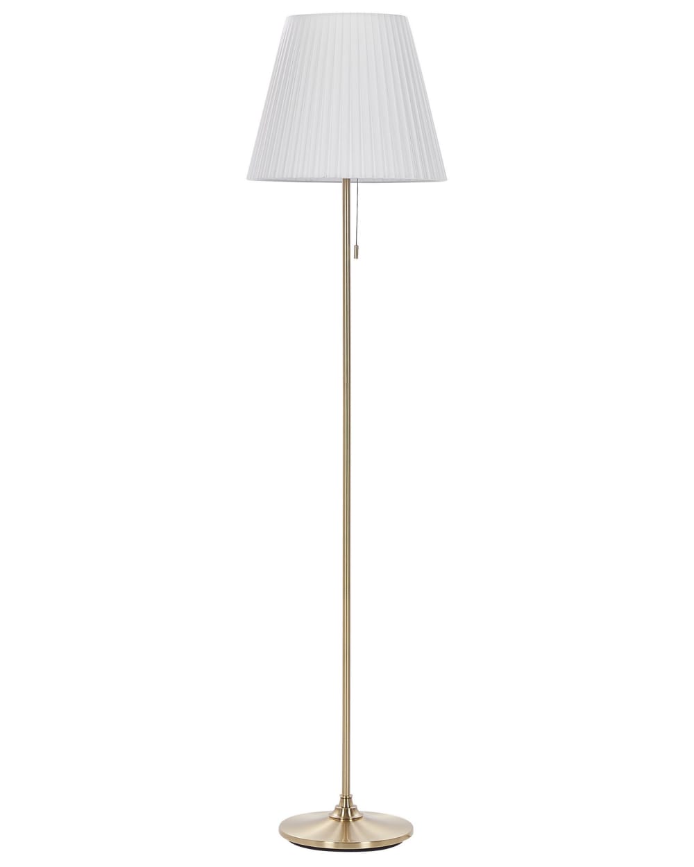 Lampadaire métal laiton