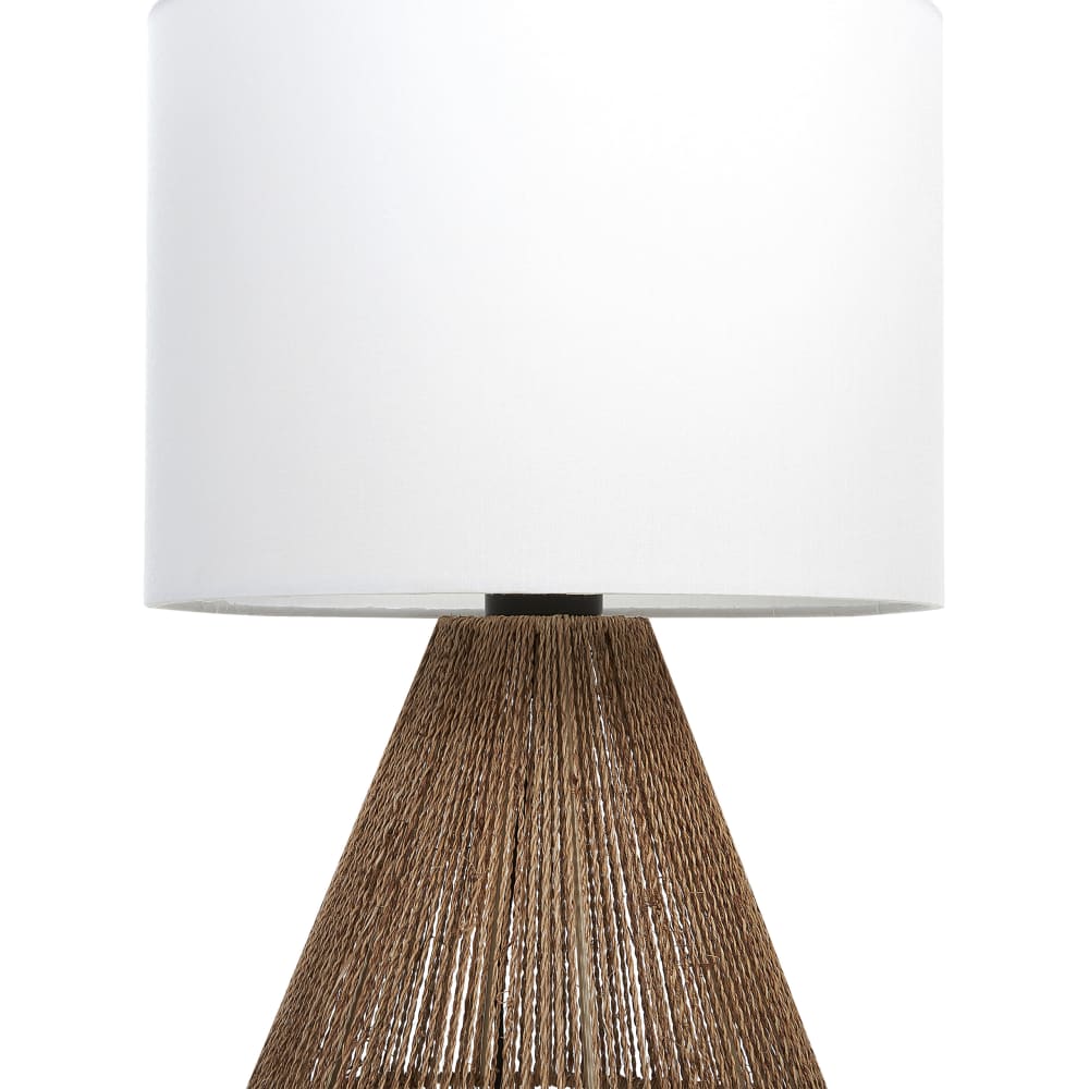 Lampe à poser corde en papier naturel — vue 4