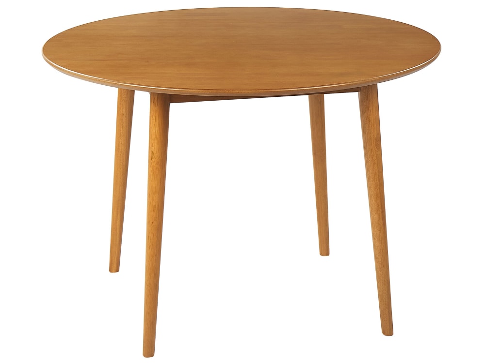 Beliani Esszimmertisch 4 Personen aus Mdf-platte, braun style classic chic - Spanplatte