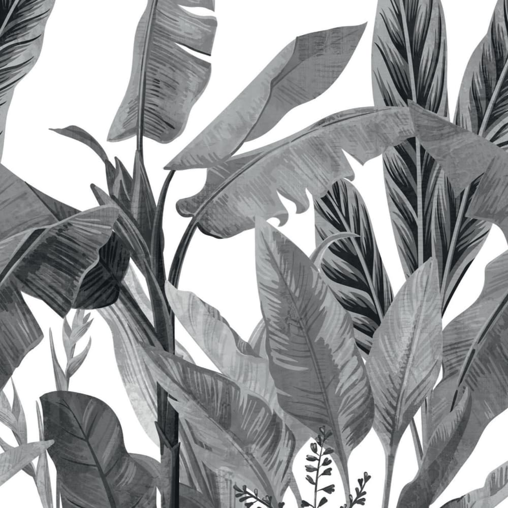 Papier peint bananier en monochrome 159x280 cm cm — vue 4