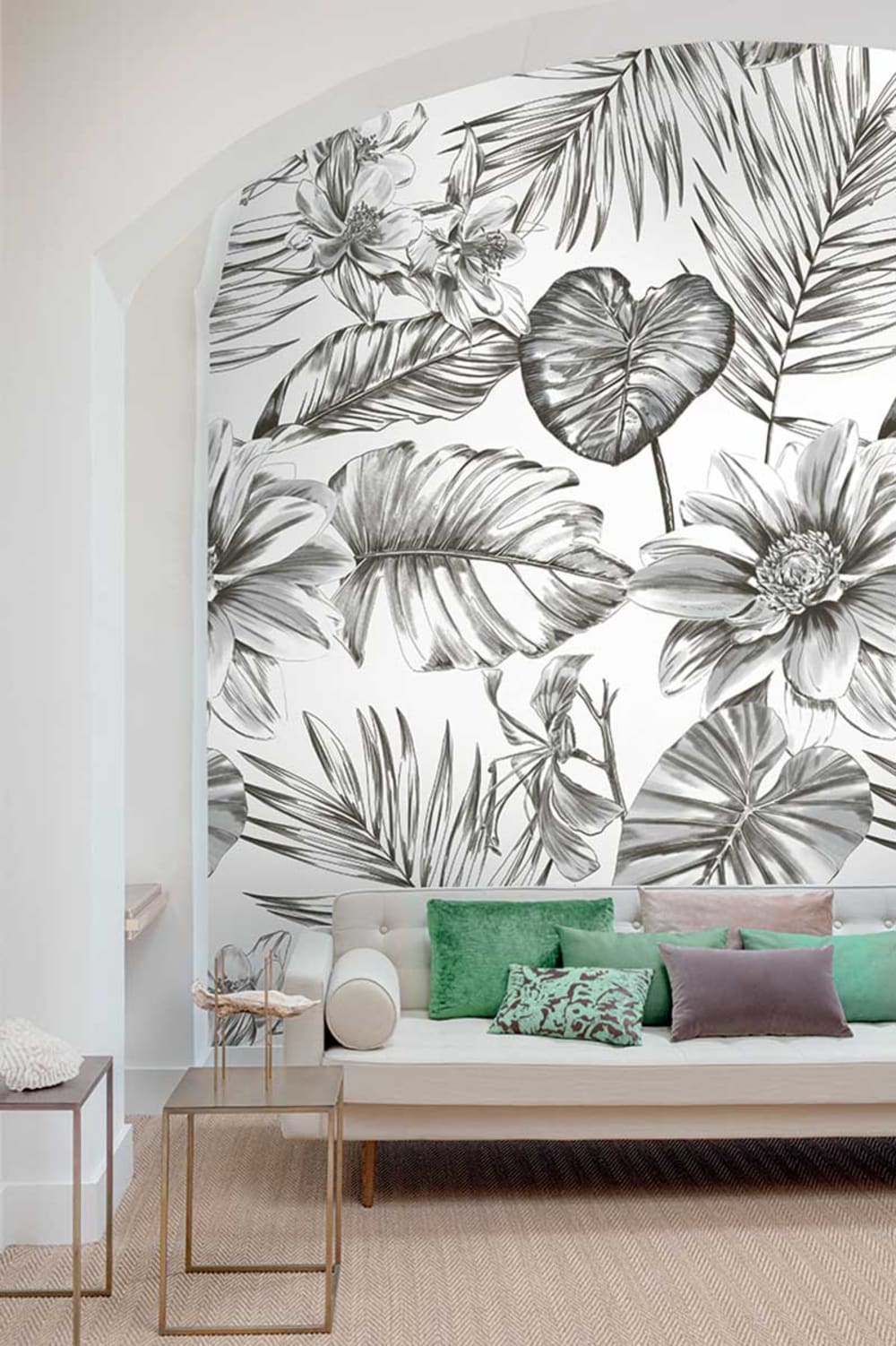 Papier peint magnolia jungle 159x280 cm cm