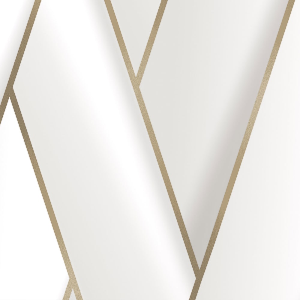 Papier peint géométrique art doré 0,53 m × 10 m — vue 4