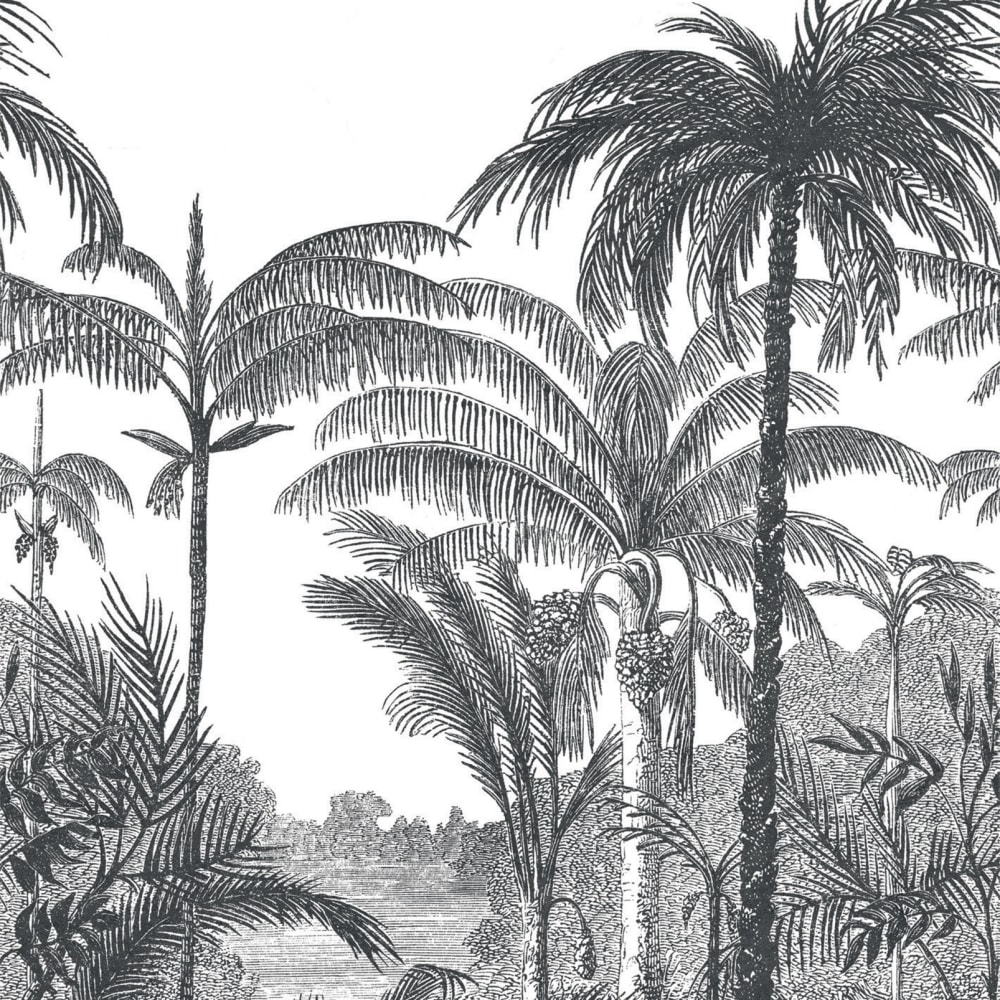 Papier peint jungle cocotier 159x280 cm cm — vue 4