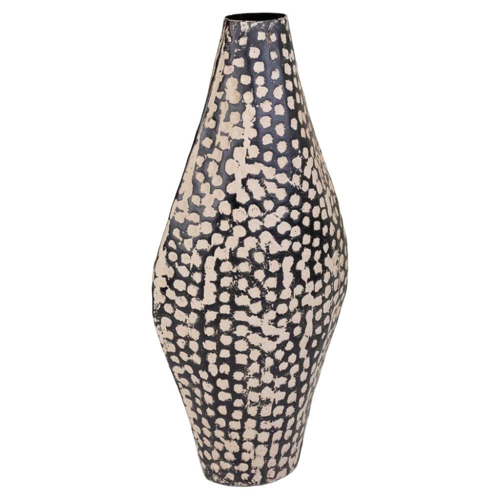 Jarron de metal : 23x07x52.5h cm