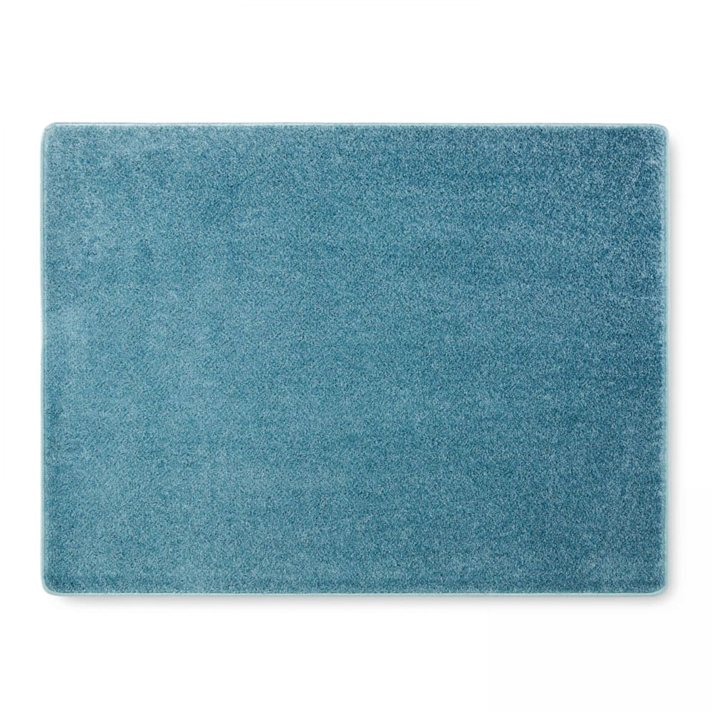 Oviala Innenteppich aus Polypropylen Blau Blau Pvc - Polyvinlychlorid