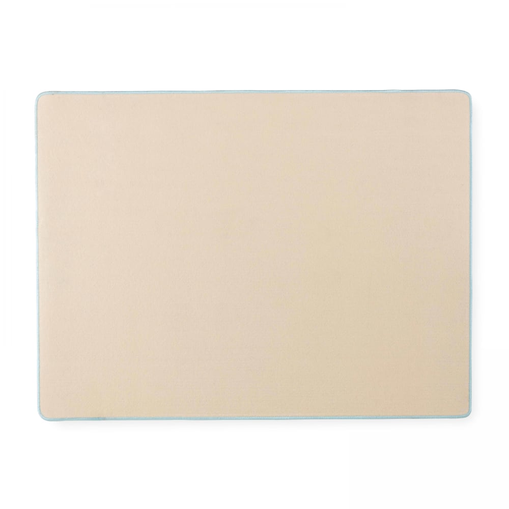 Tapis rectangulaire en polypropylène 200x290 cm bleu — vue 3