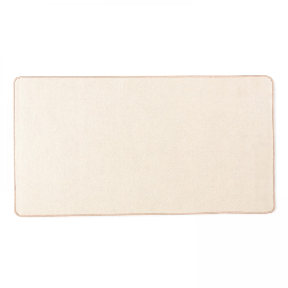 Tapis rectangulaire en polypropylène 80x150 cm taupe — vue 3
