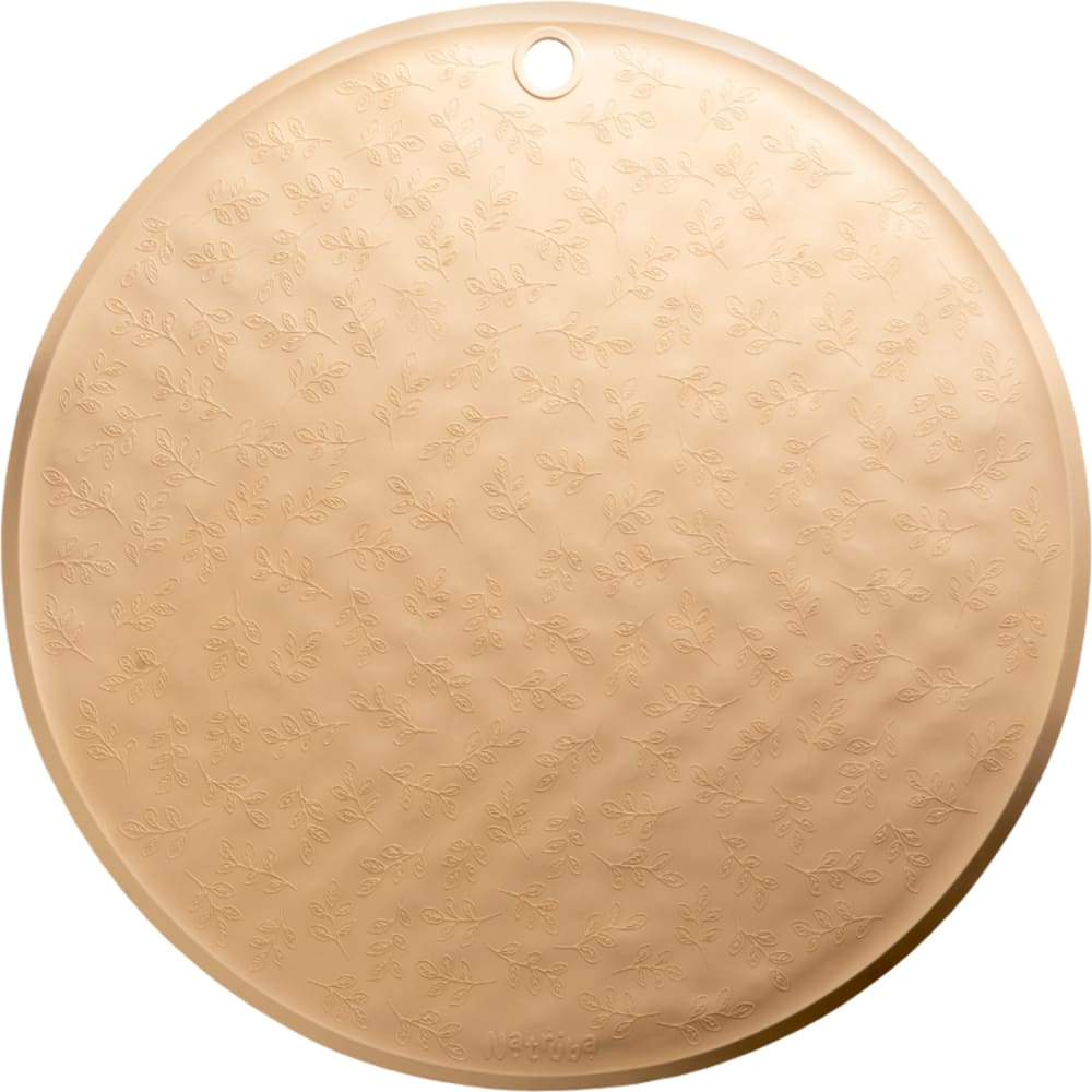 Tapis de bain en hévéa caramel — Beyit